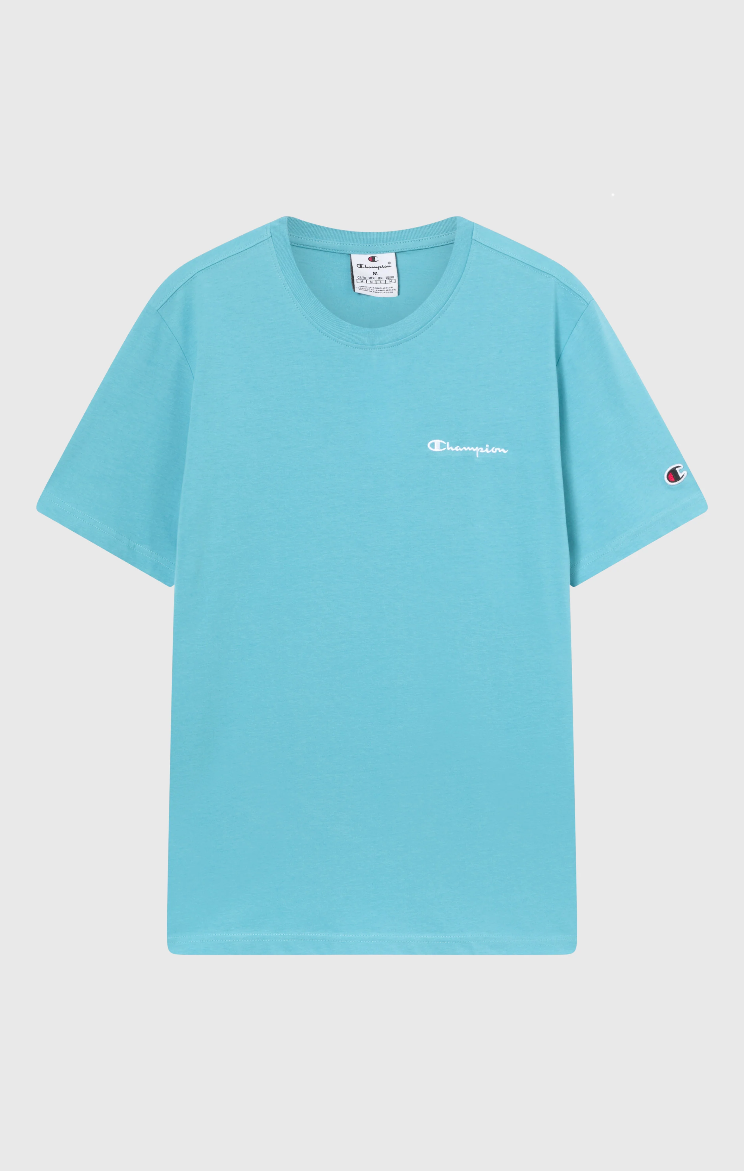 Men’s T-Shirt with Small Embroidered Logo Icons - Image 5