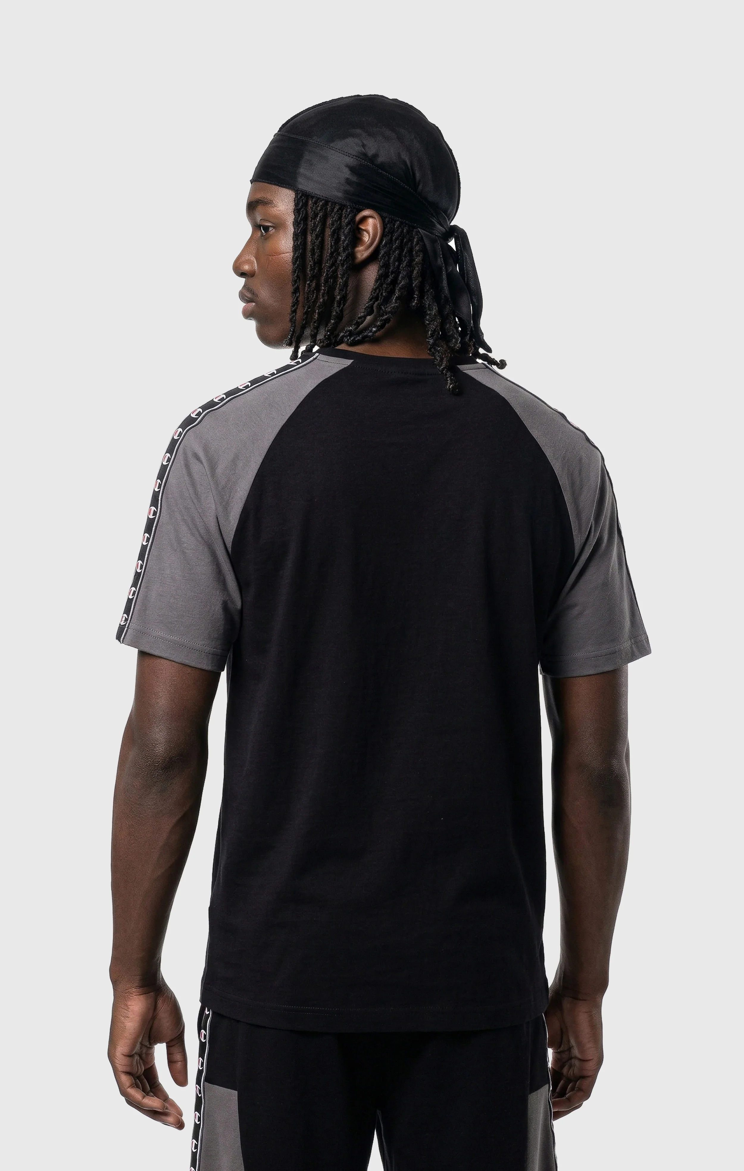 Men’s Tape Logo Raglan Sleeve T-Shirt - Image 3