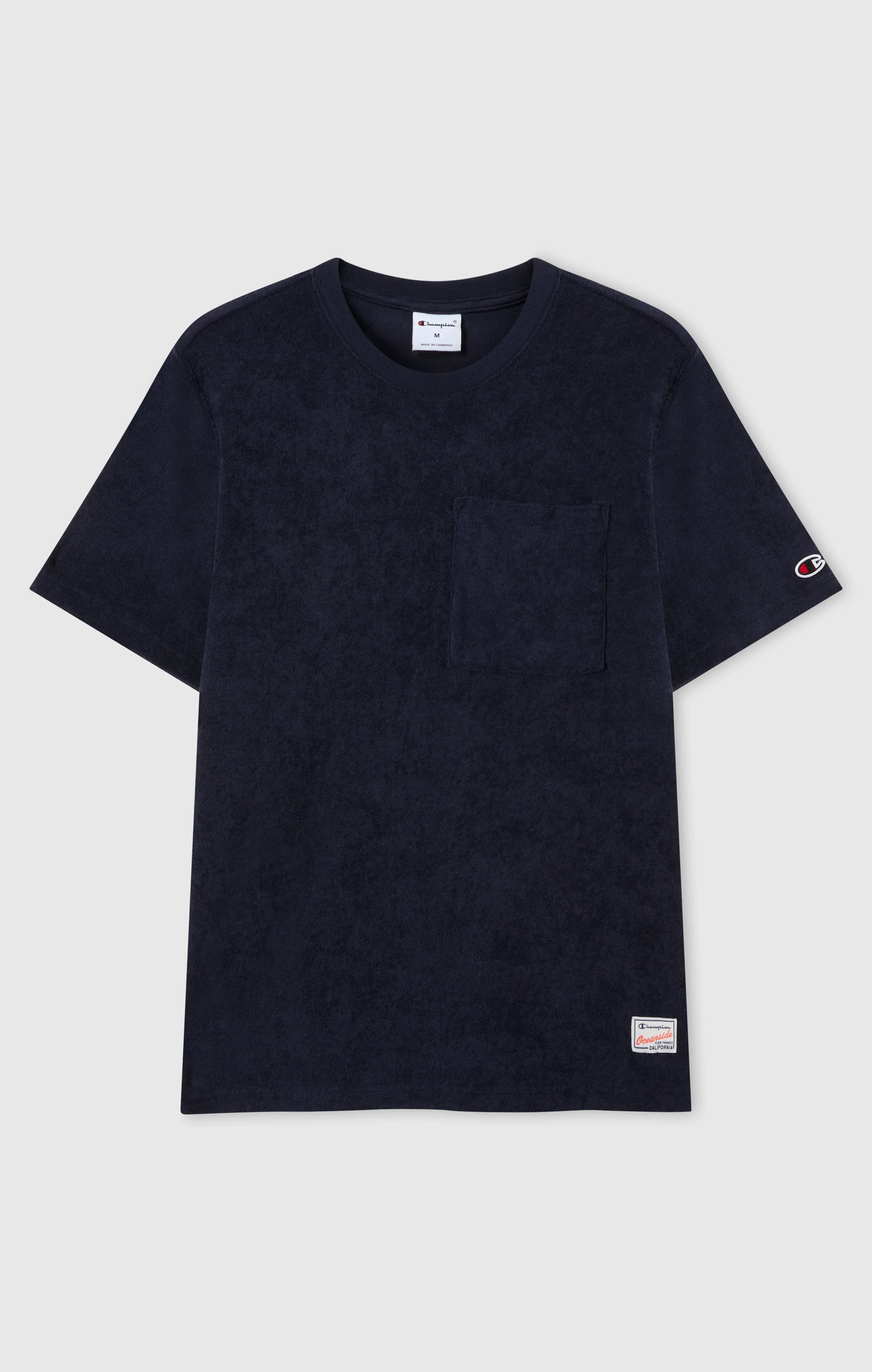 Men’s Towel Terry Pocket T-Shirt - Image 5