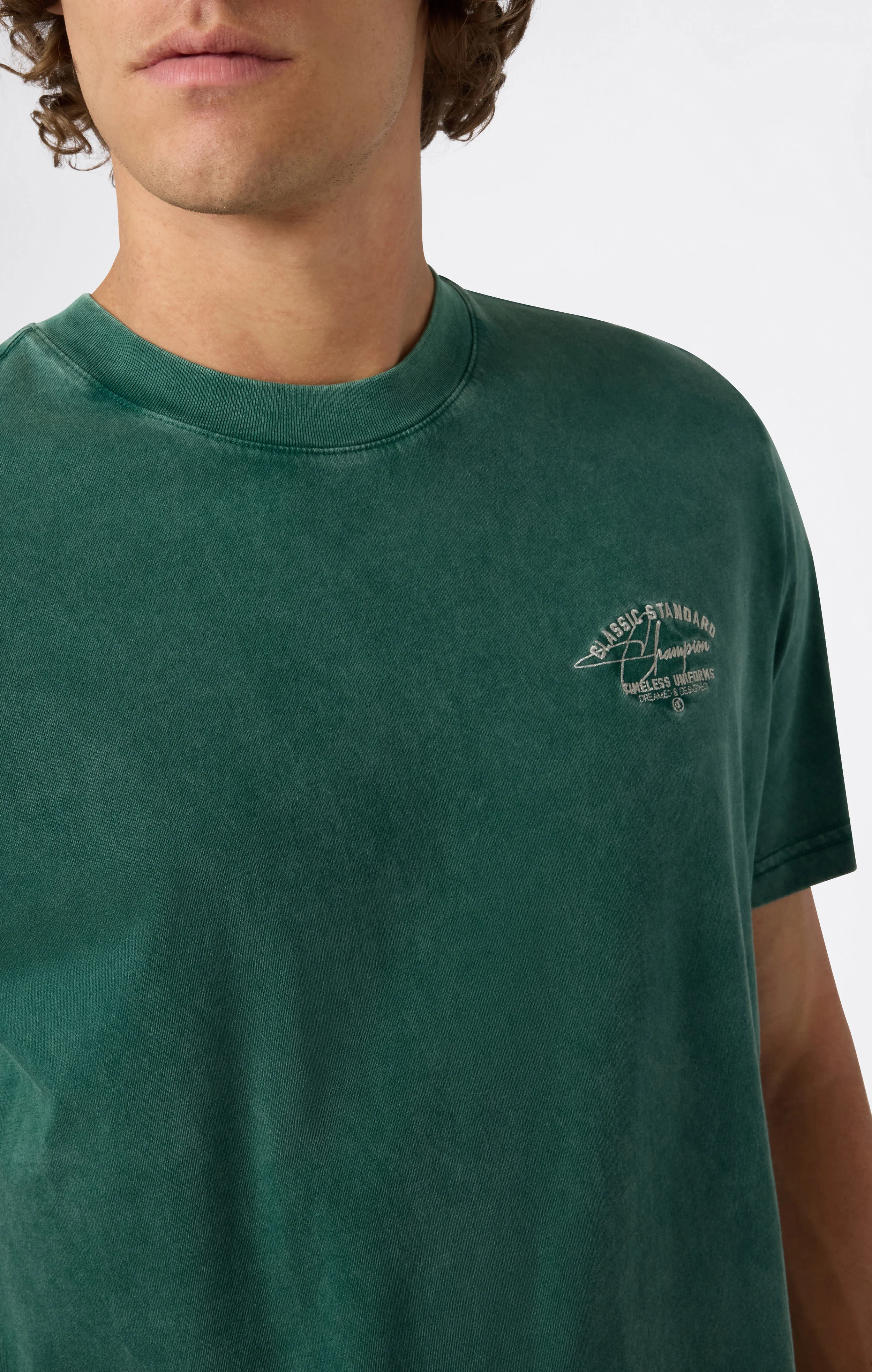 Men’s Washed Crewneck T-Shirt Icons - Image 3
