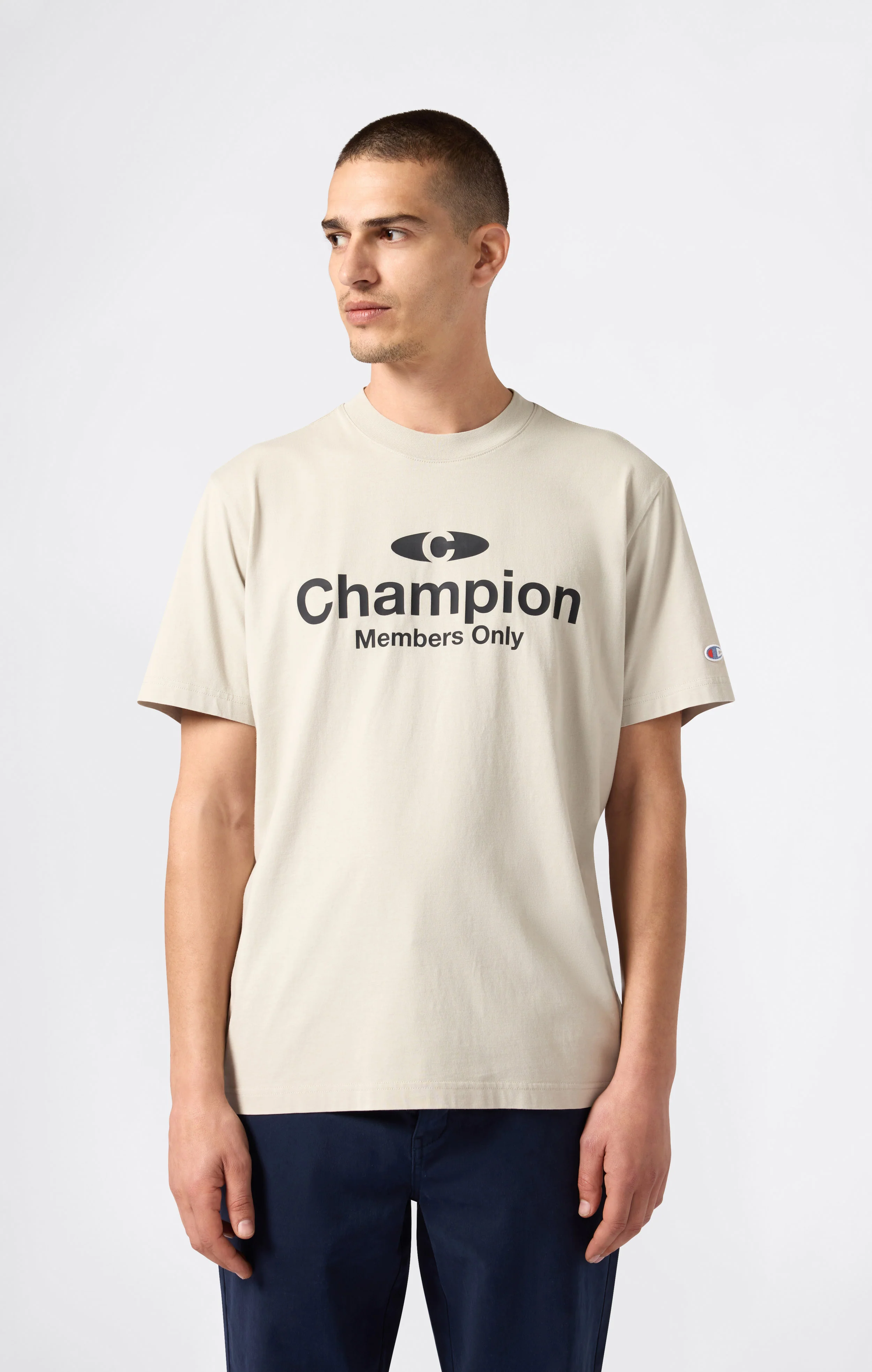 Men’s Washed Crewneck T-Shirt Icons