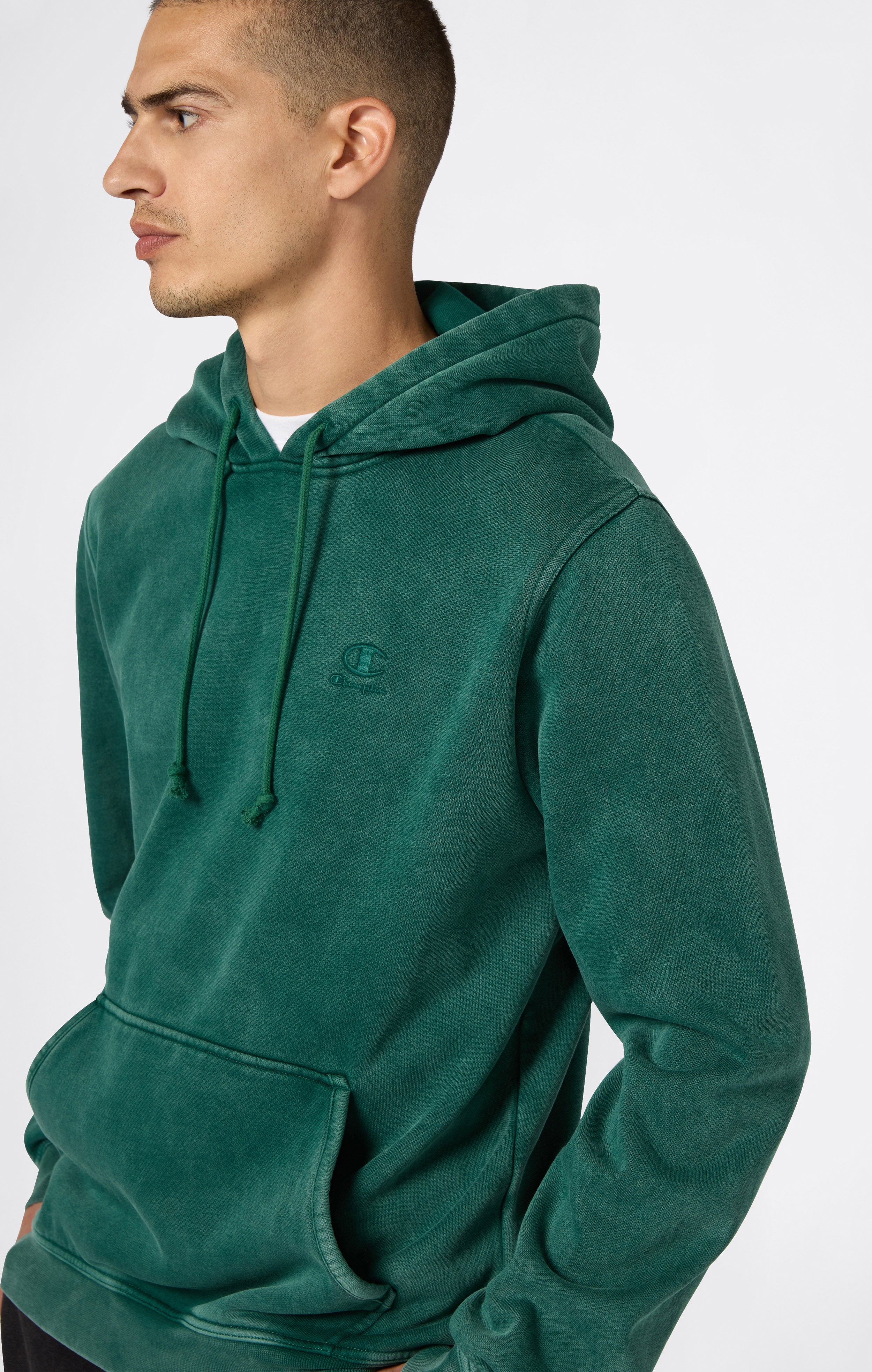Men’s Washed Fleece Hoodie Icons - Image 2