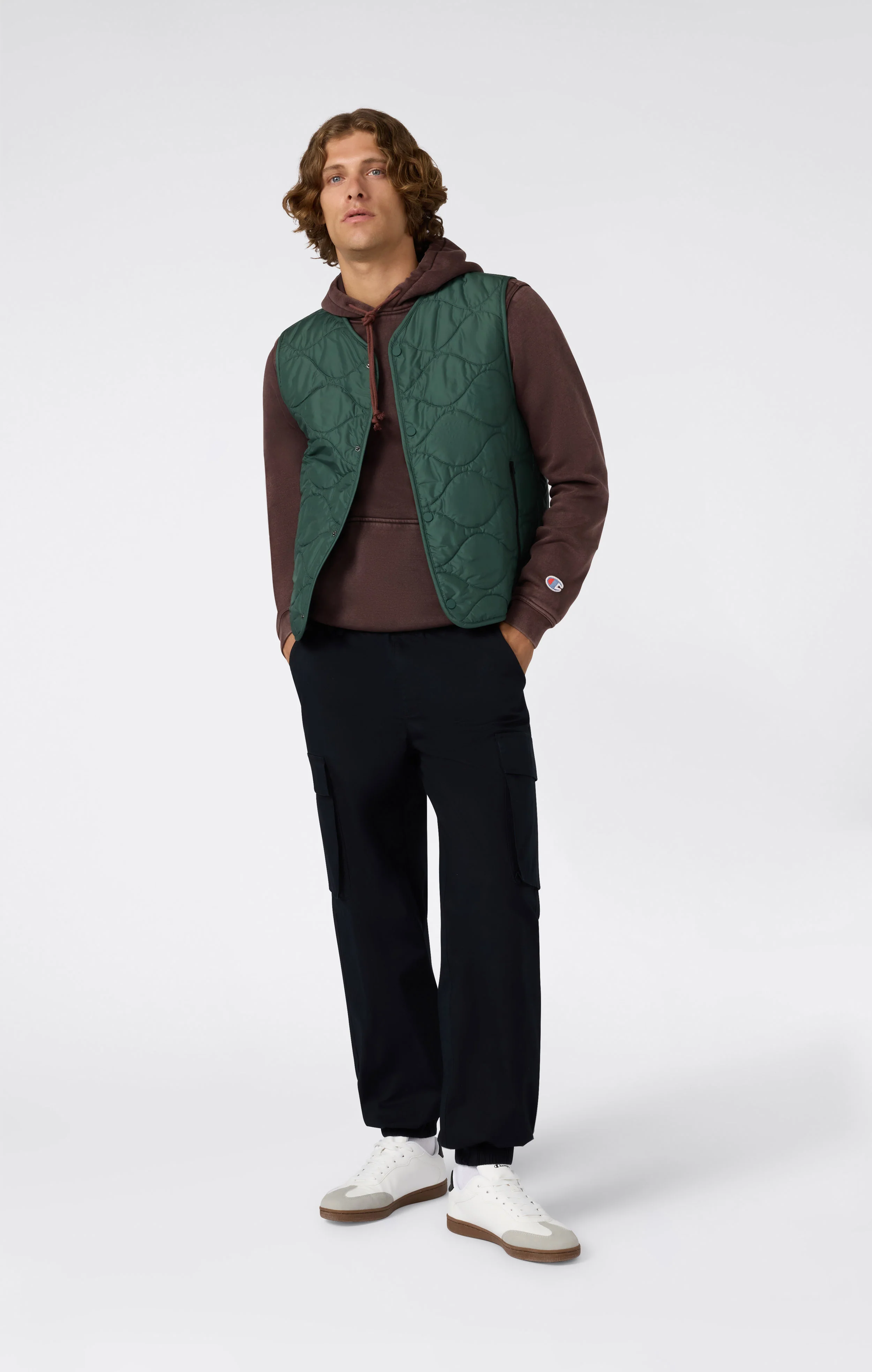 Men’s Washed Fleece Hoodie Icons - Image 2