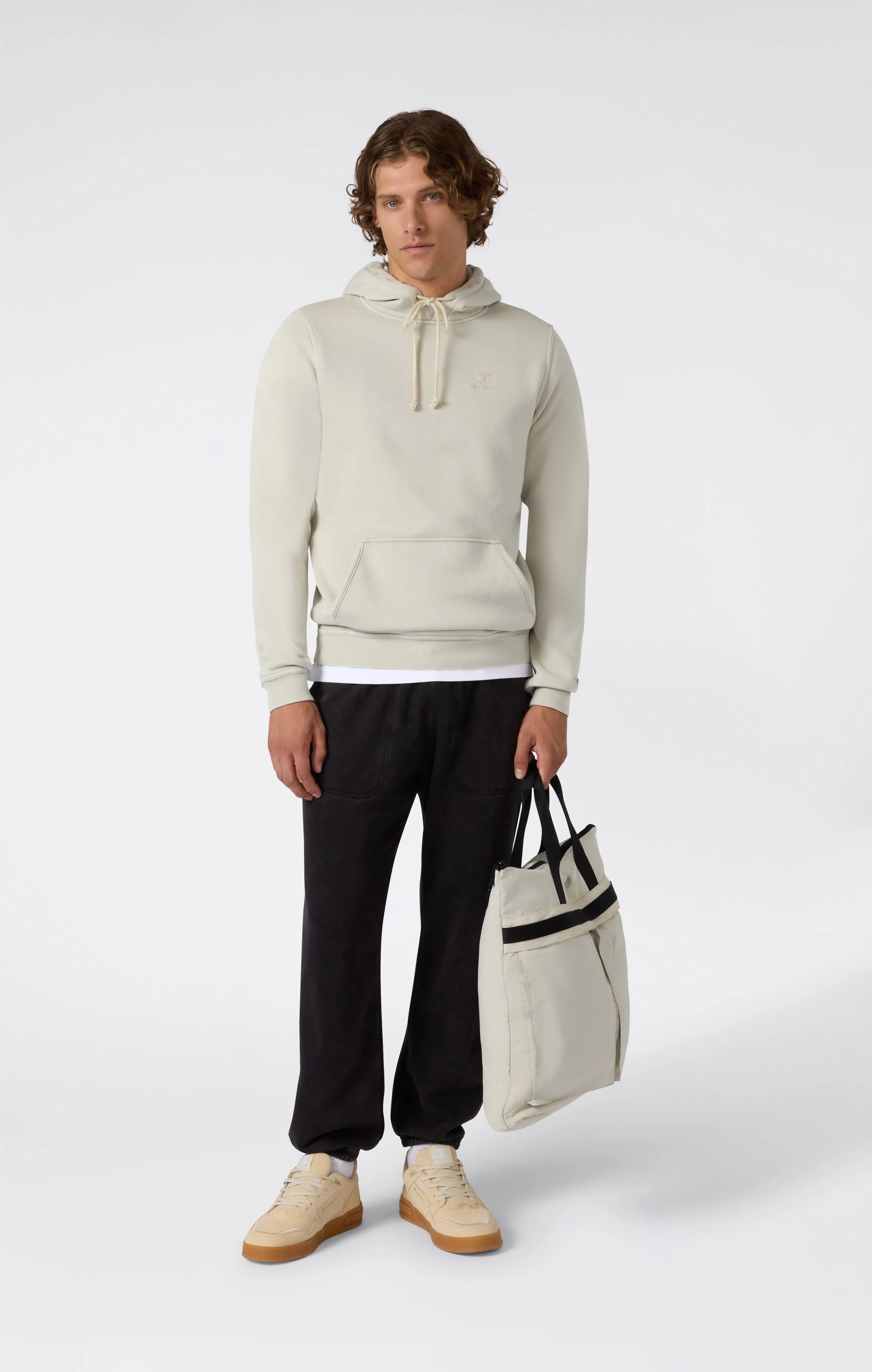 Men’s Washed Fleece Hoodie Icons - Image 4