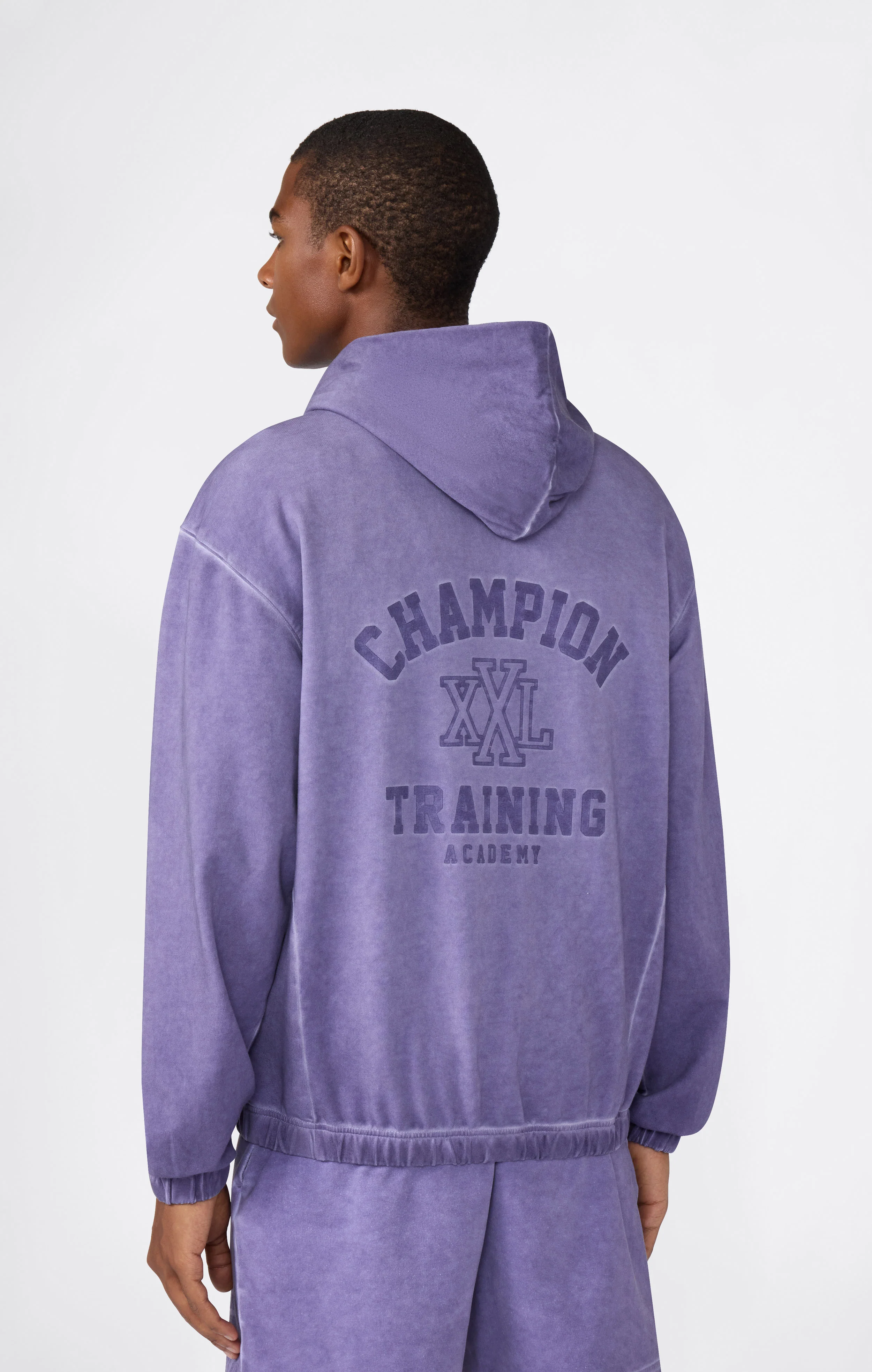 Men’s Washed Full Zip & Chest Zip Pocket Hoodie - Image 3