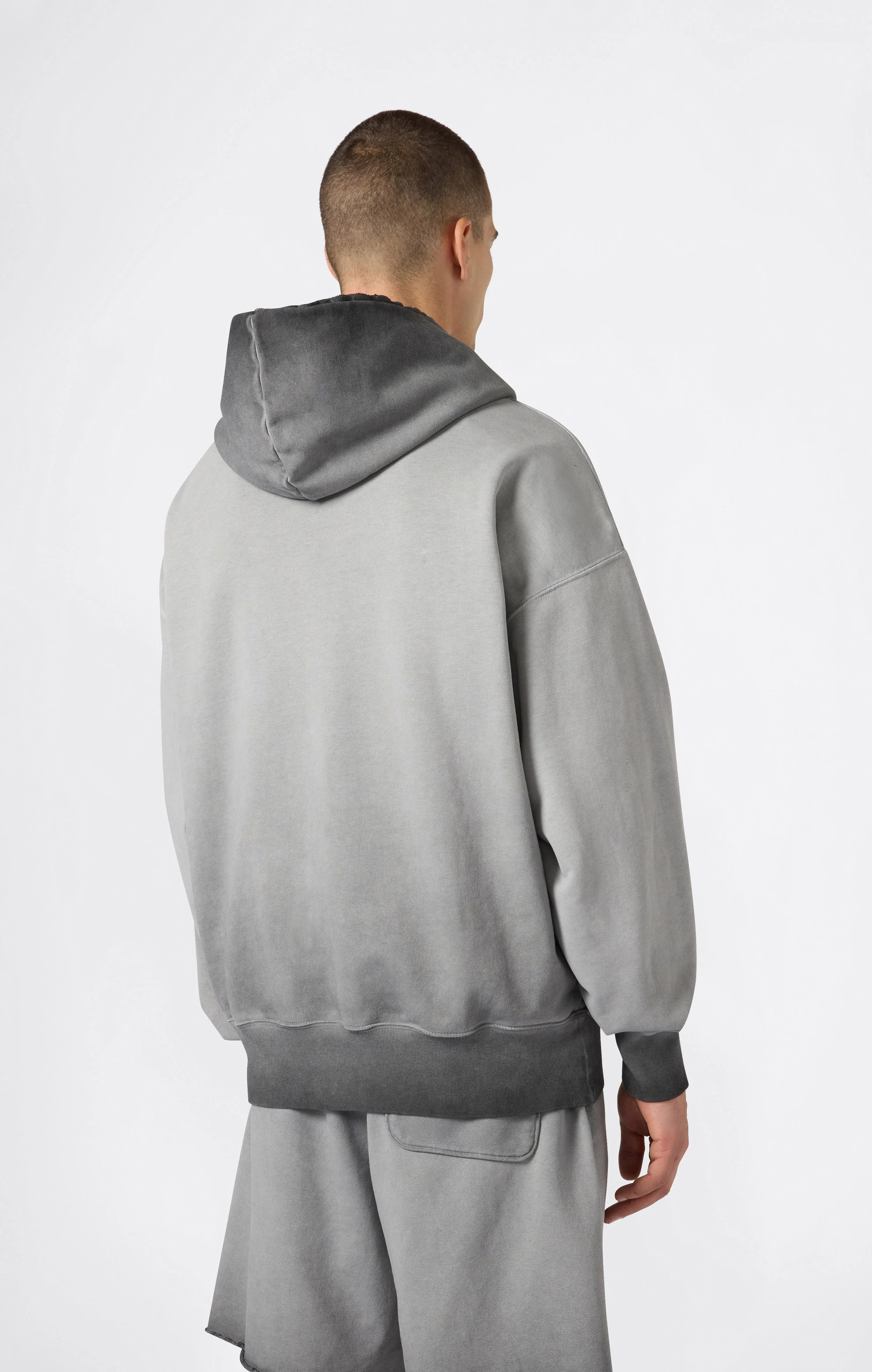 Men’s Washed Hooded Sweatshirt Loose Fit Time Capsule - Image 4