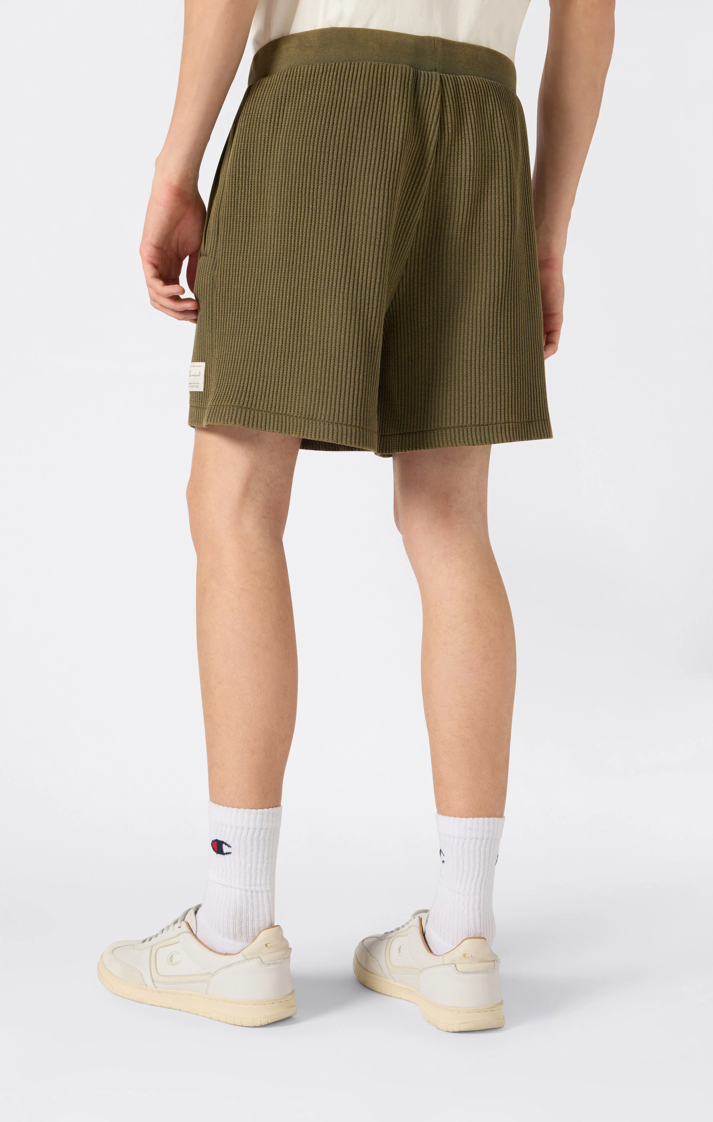 Men’s Washed Waffle Shorts - Image 4