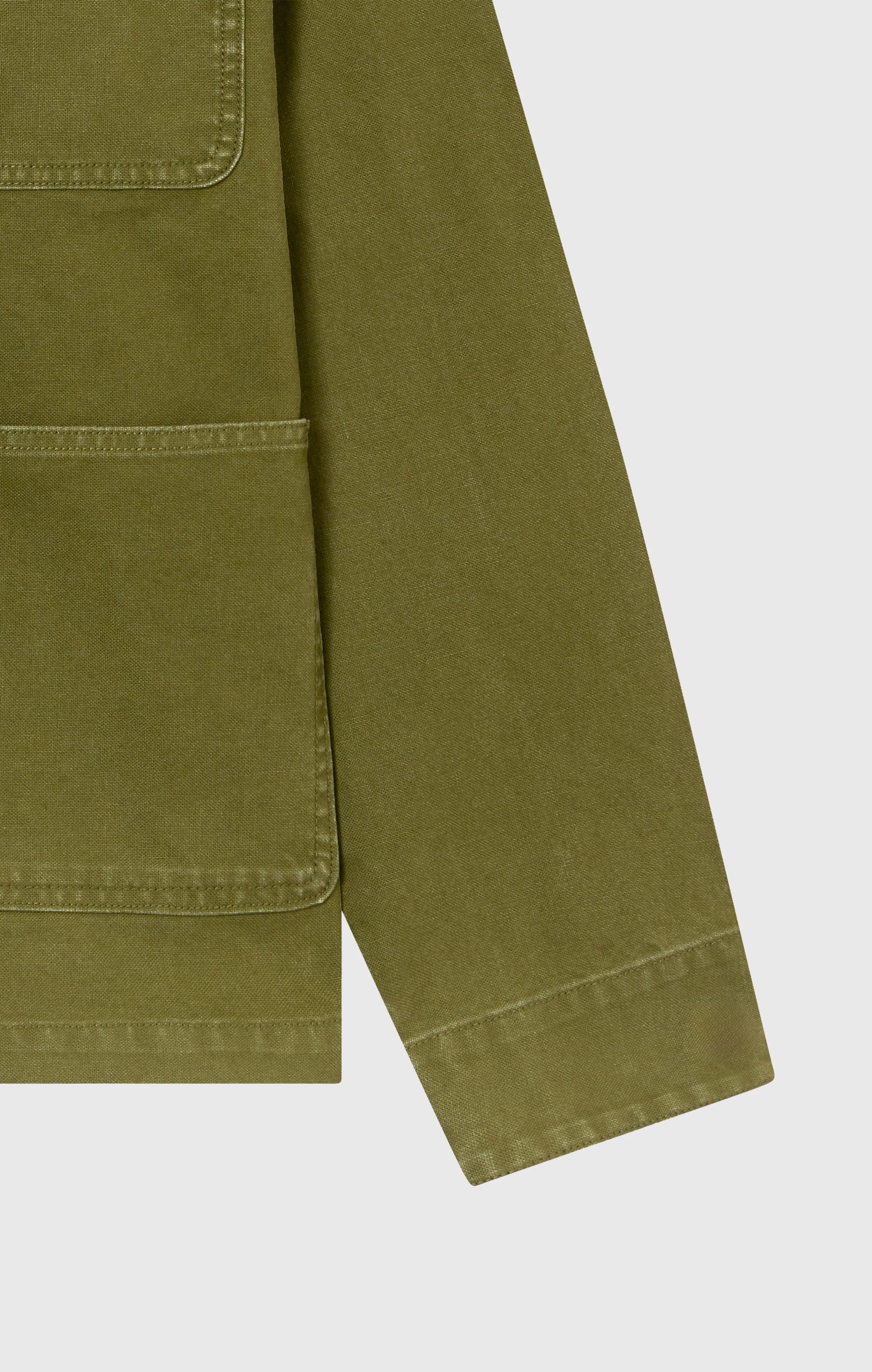 Men’s Heavy Canvas Work Jacket Time Capsule - Image 7