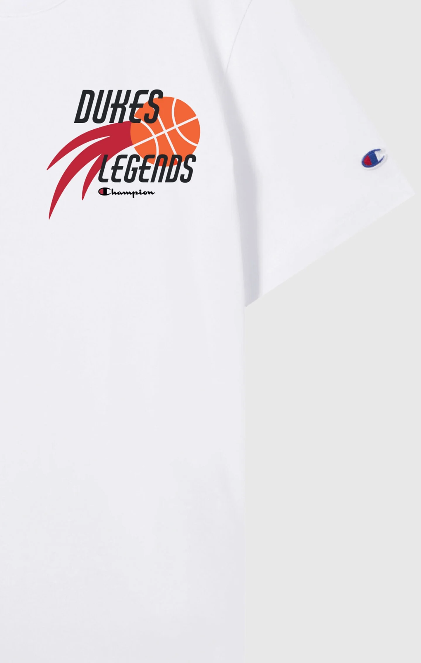 Oversized Men's T-Shirt in Heavy Cotton Dukes Cupboard x Champion - Image 6