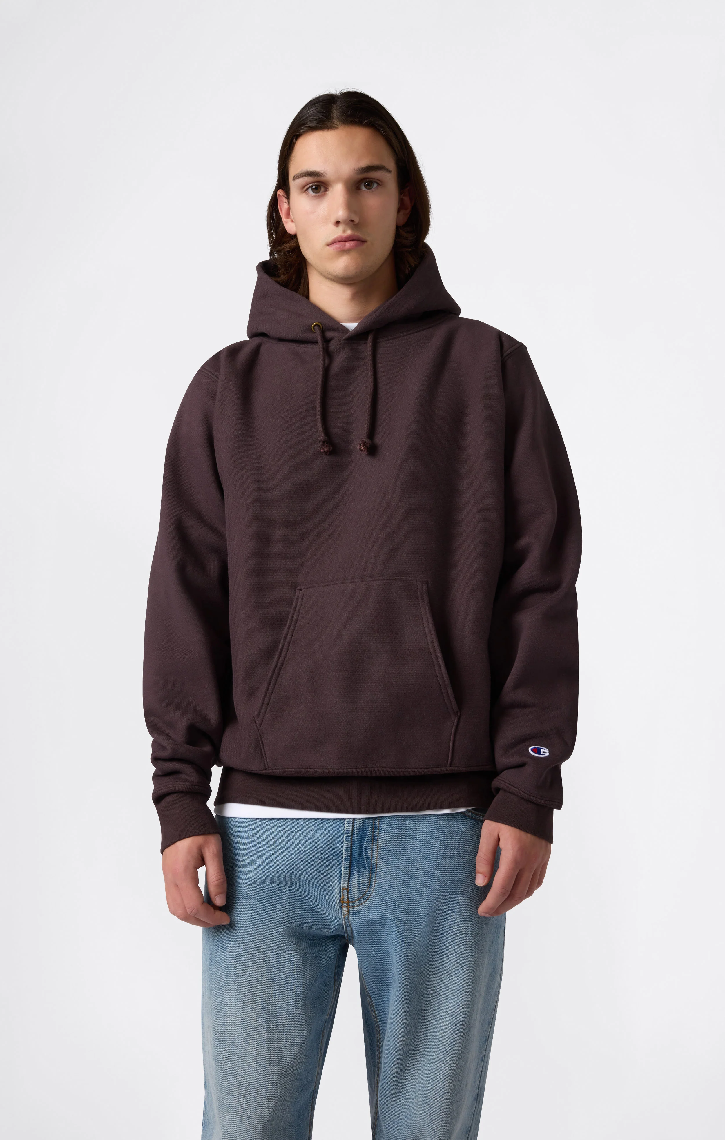 Men's Fleece Reverse Weave Hoodie Made in USA