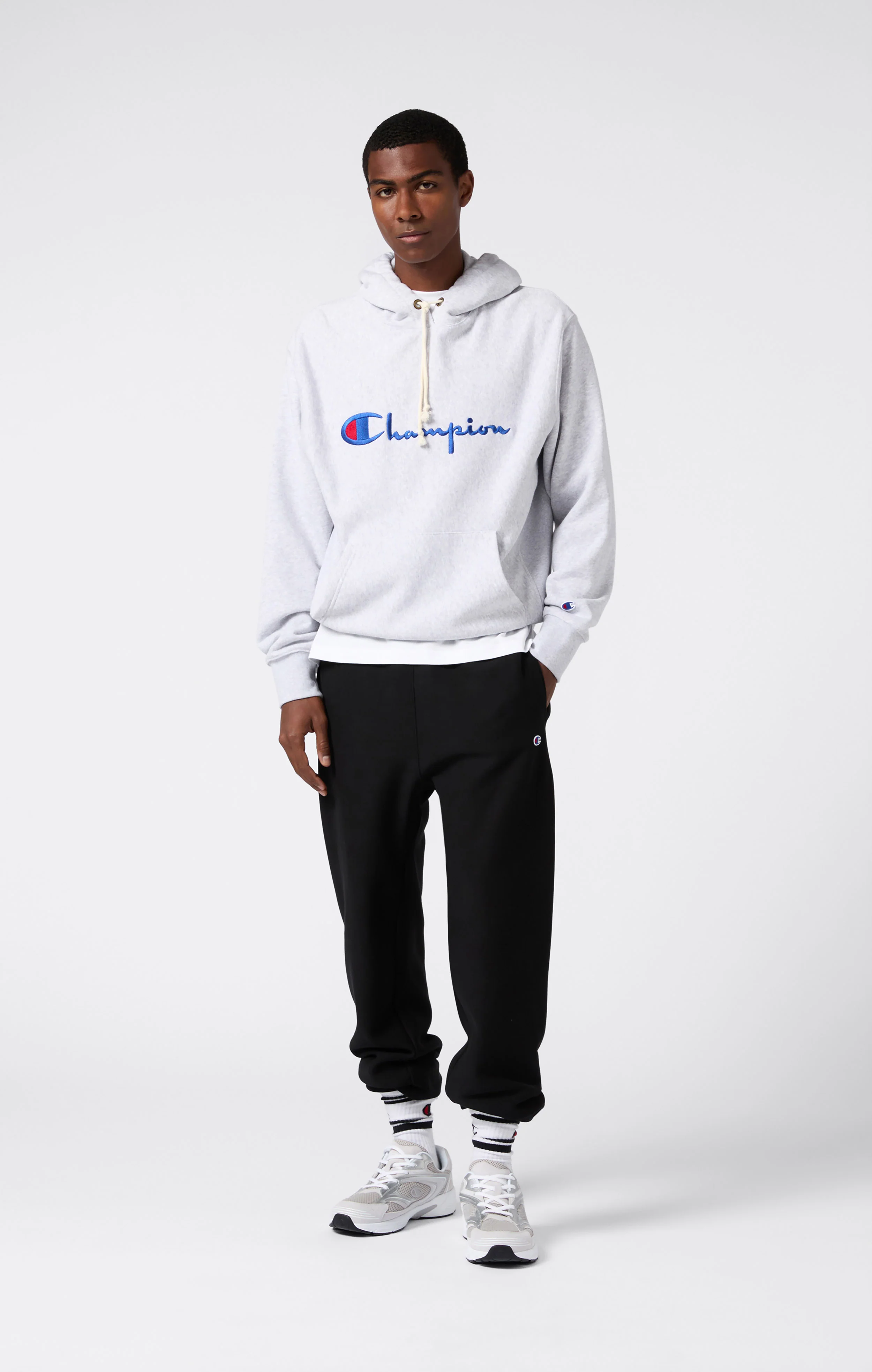 Men’s Heavyweight Fleece Jogger Pants Reverse Weave Loose Fit - Image 3
