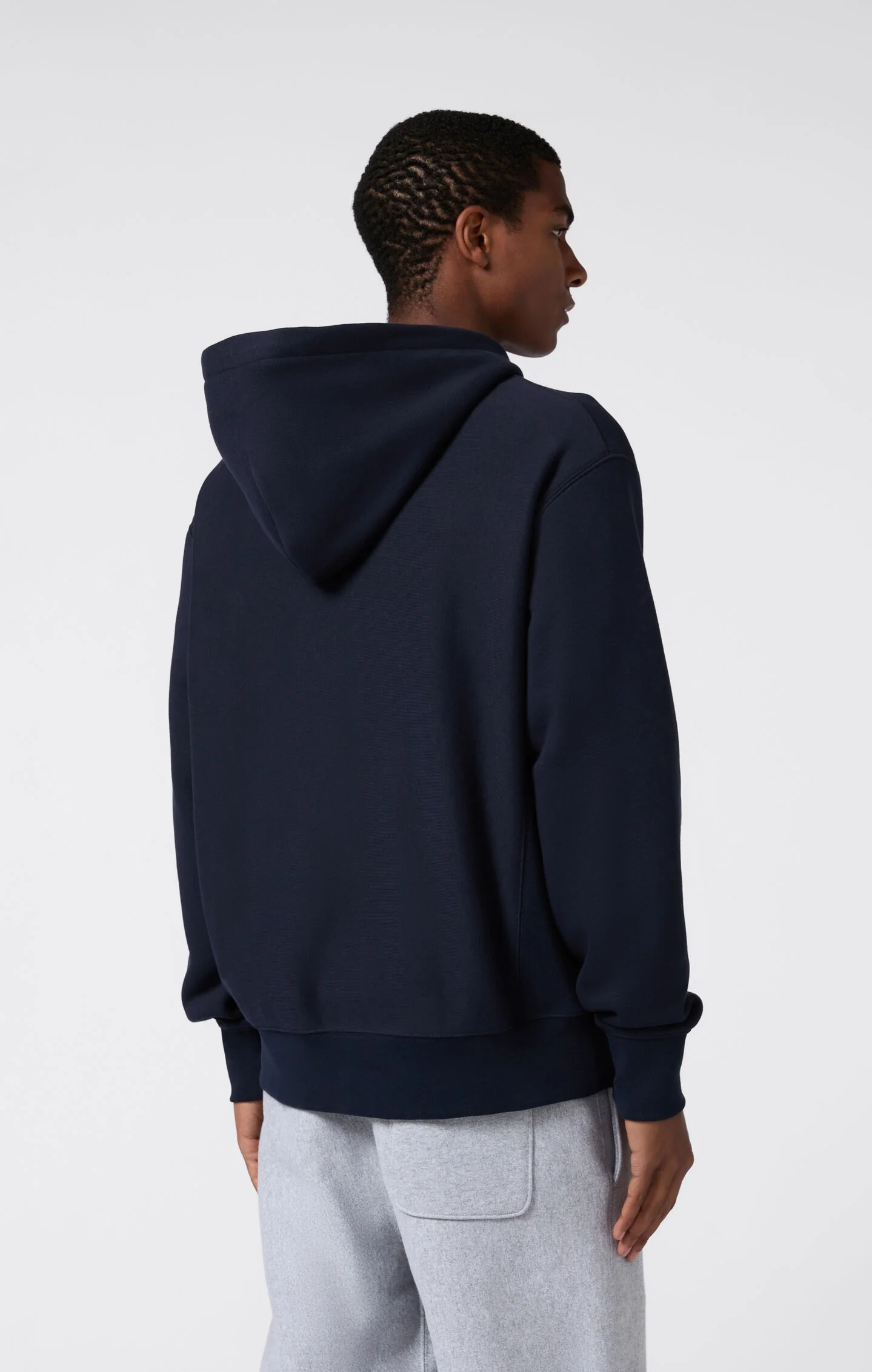 Reverse Weave Men's Fleece Zip Up Hoodie - Image 4