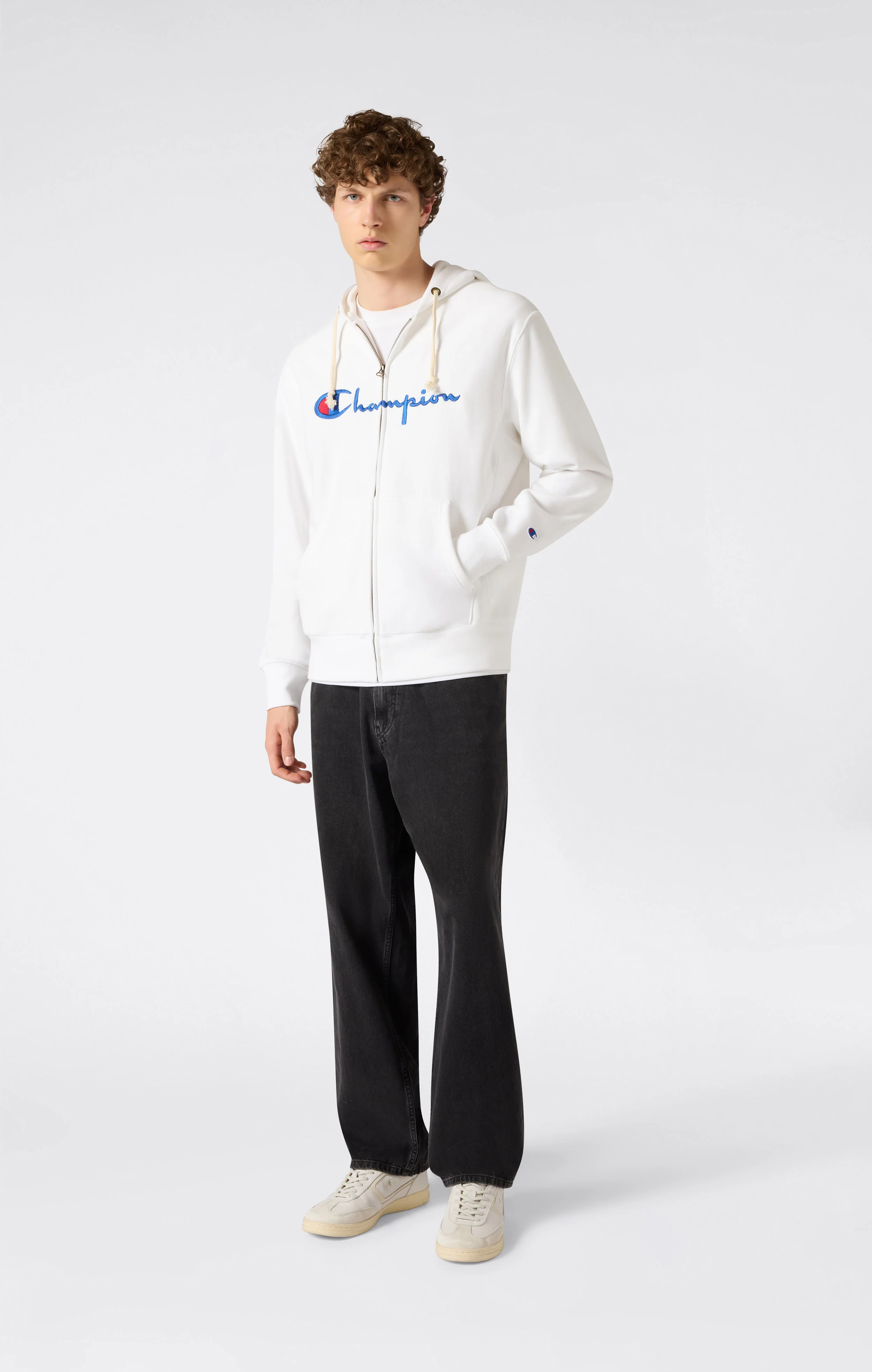 REVERSE WEAVE Men’s Full Zip Hoodie Sweatshirt - Image 2