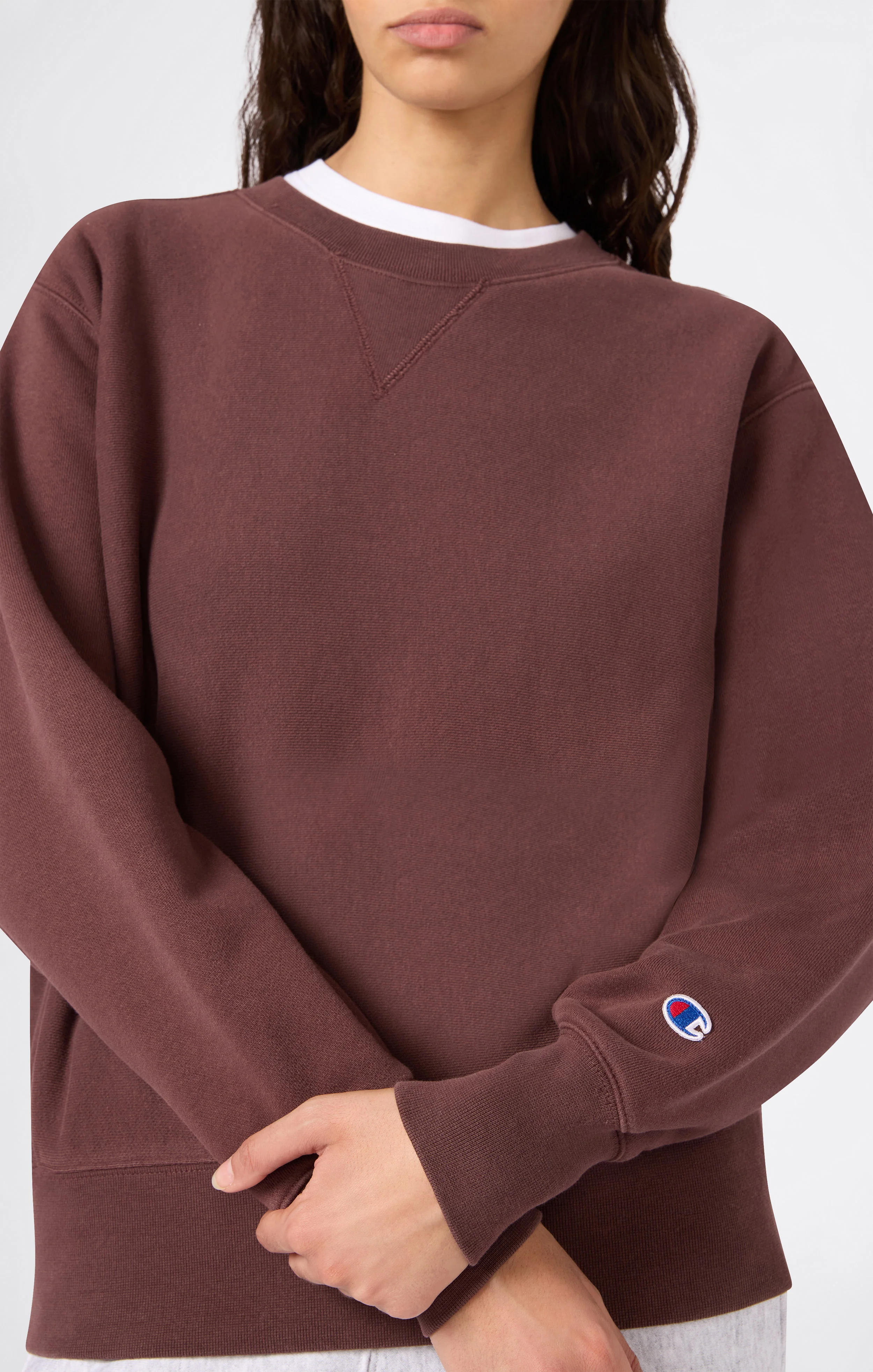 Women’s Heavyweight Fleece Sweatshirt Reverse Weave - Image 5