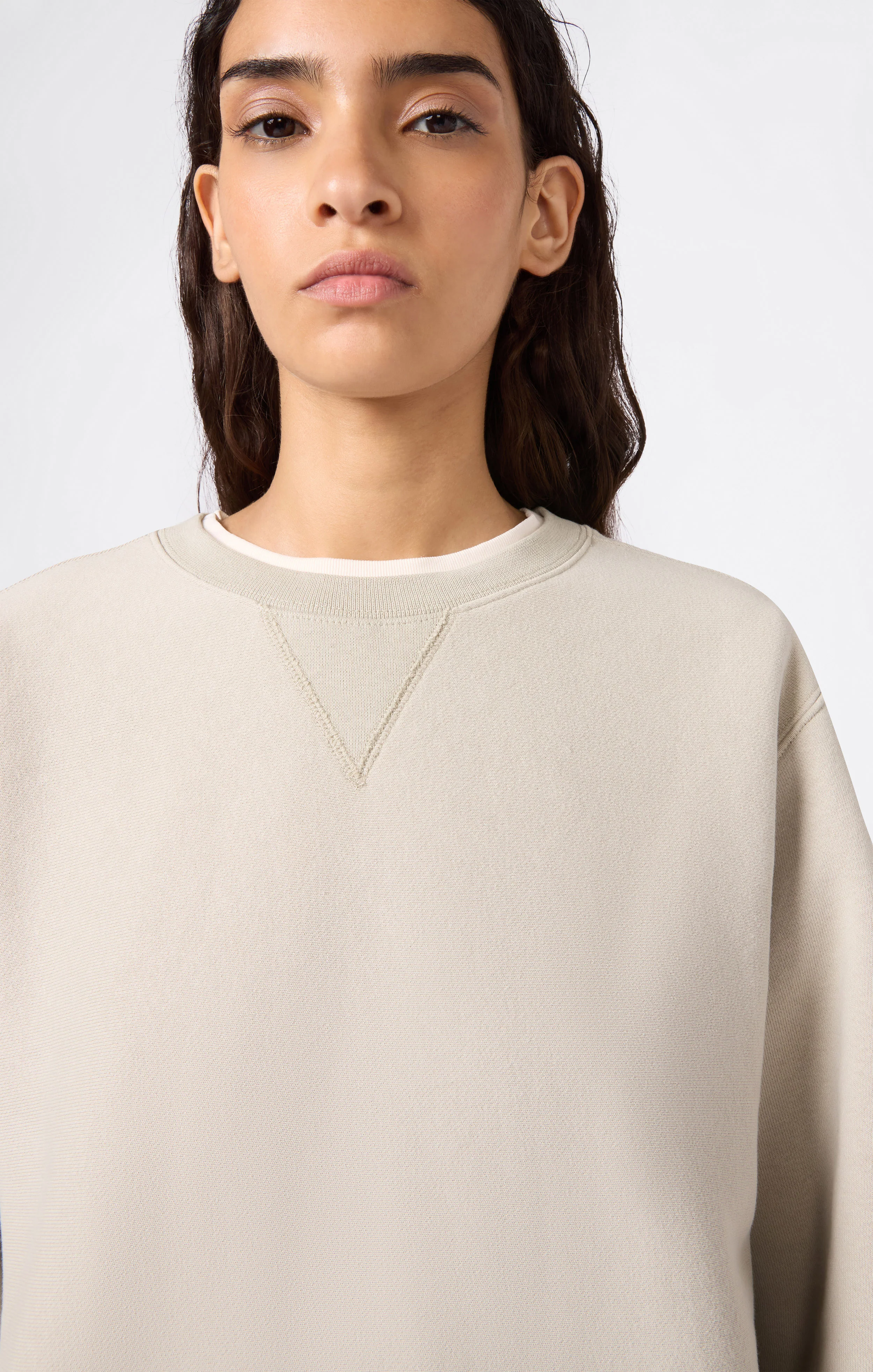 Women’s Heavyweight Fleece Sweatshirt Reverse Weave - Image 3