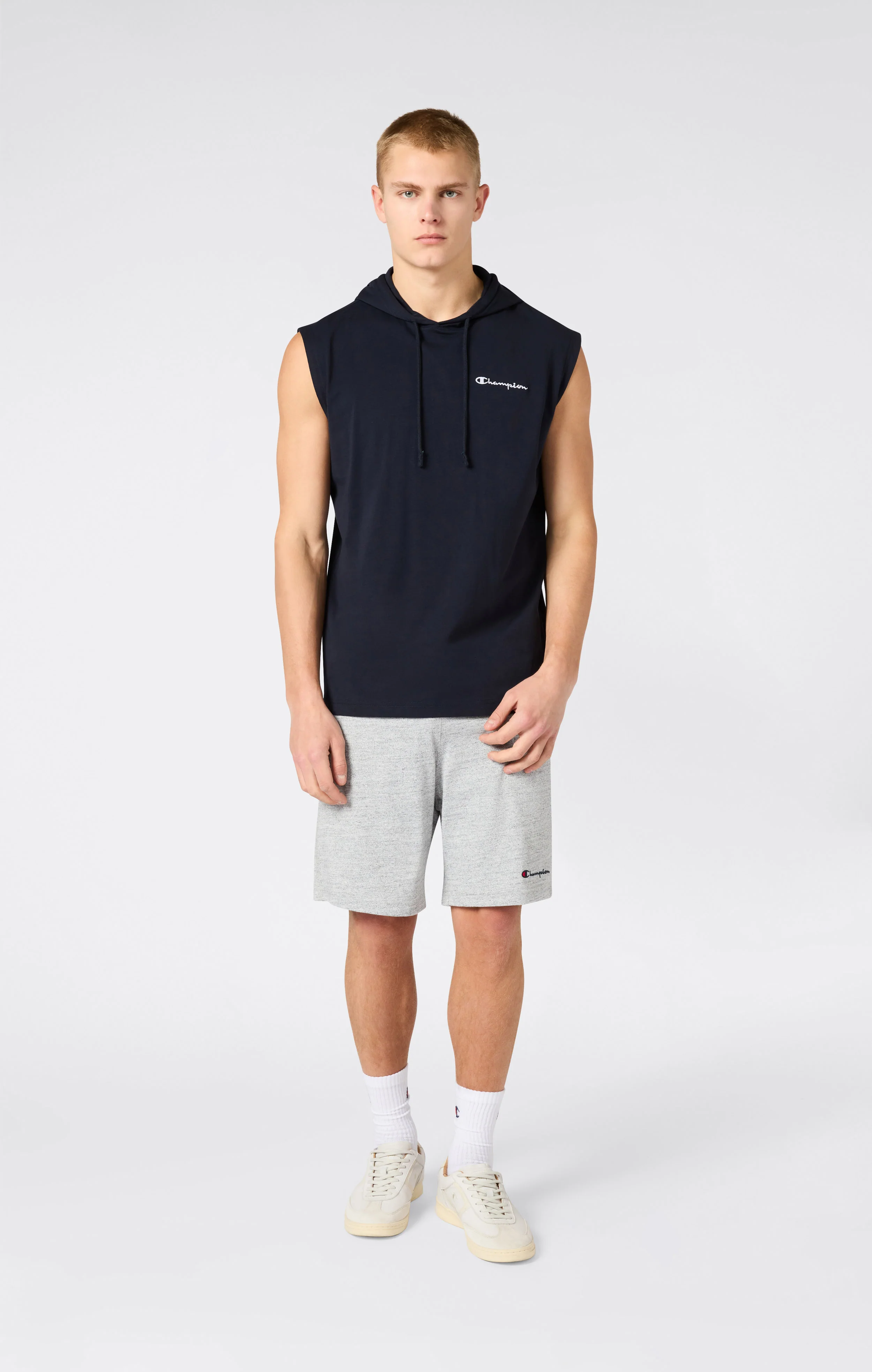 Slim Fit Men's Bermuda Light Shorts with Zip Pockets Icons - Image 2