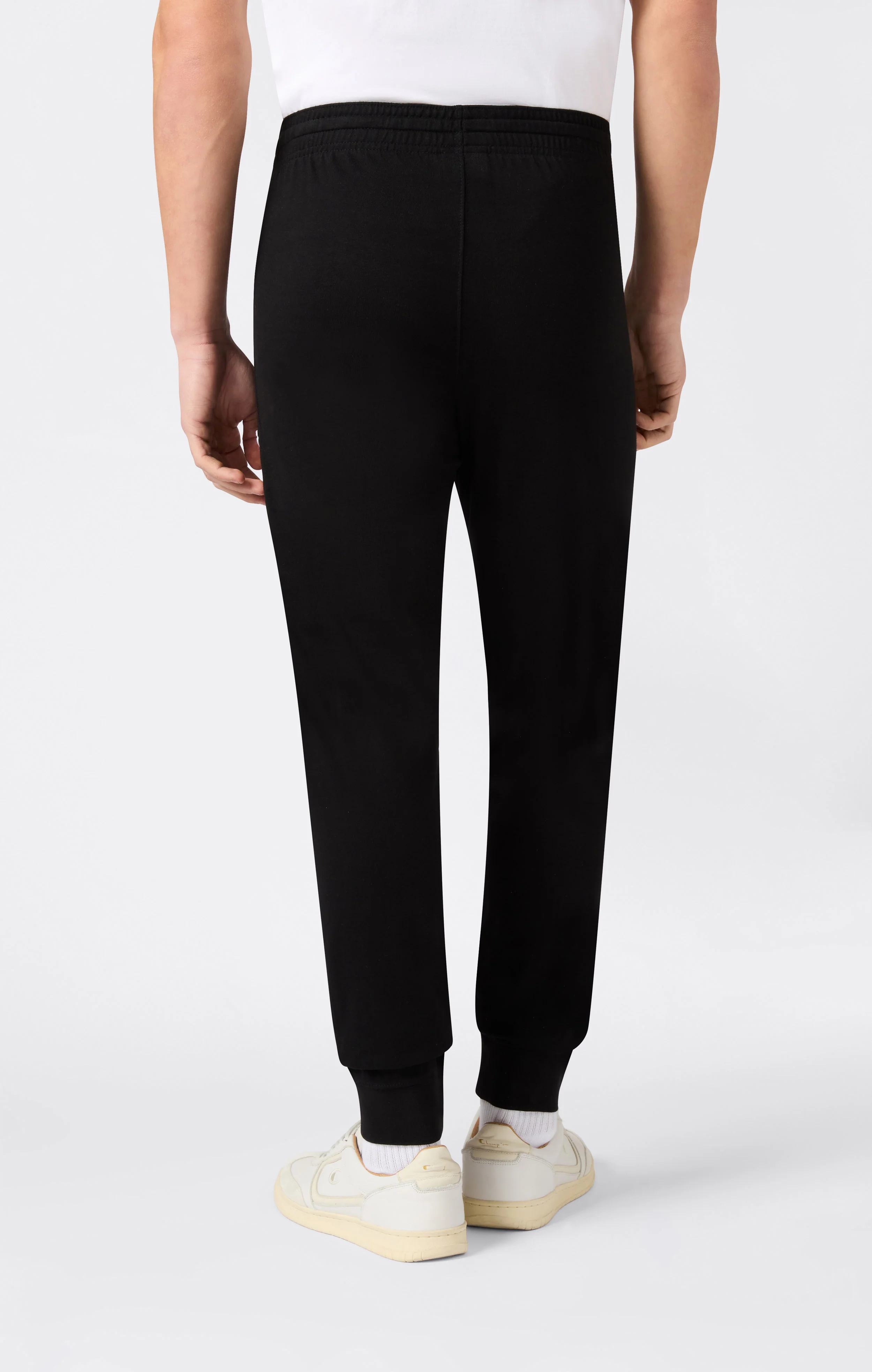 Slim Fit Men's Light Rib Cuff Pants with Zip Pockets Icons - Image 3