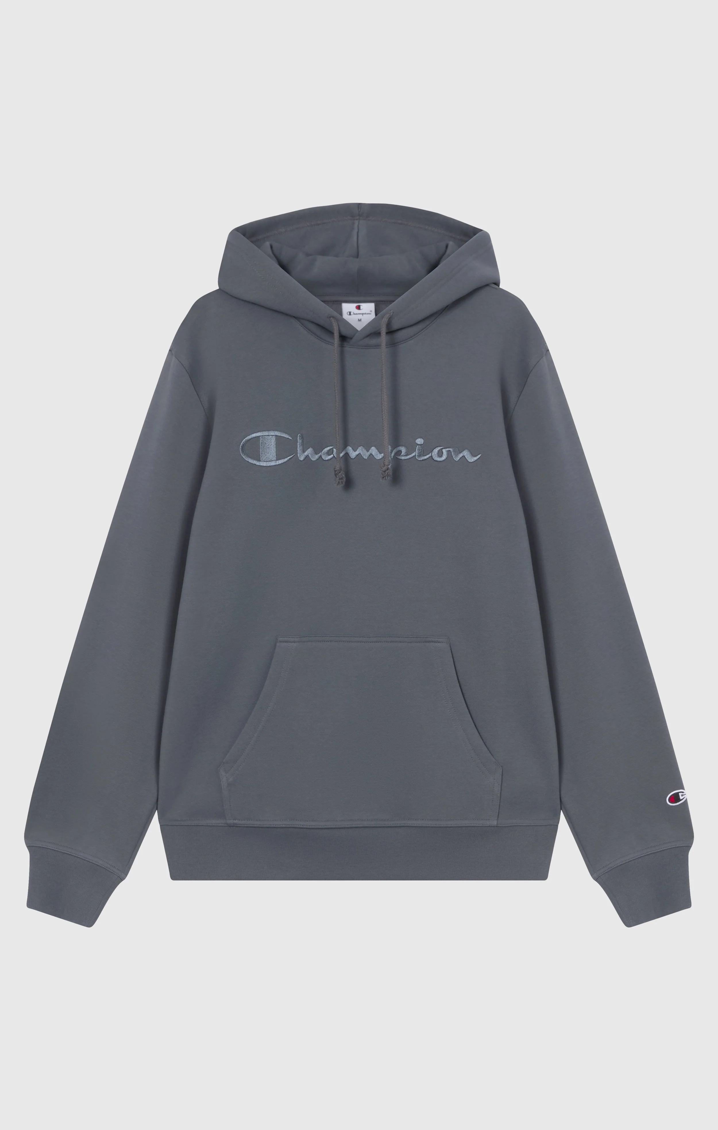 Men’s Fleece Hoodie with Big Embroidered Logo Icons - Image 6