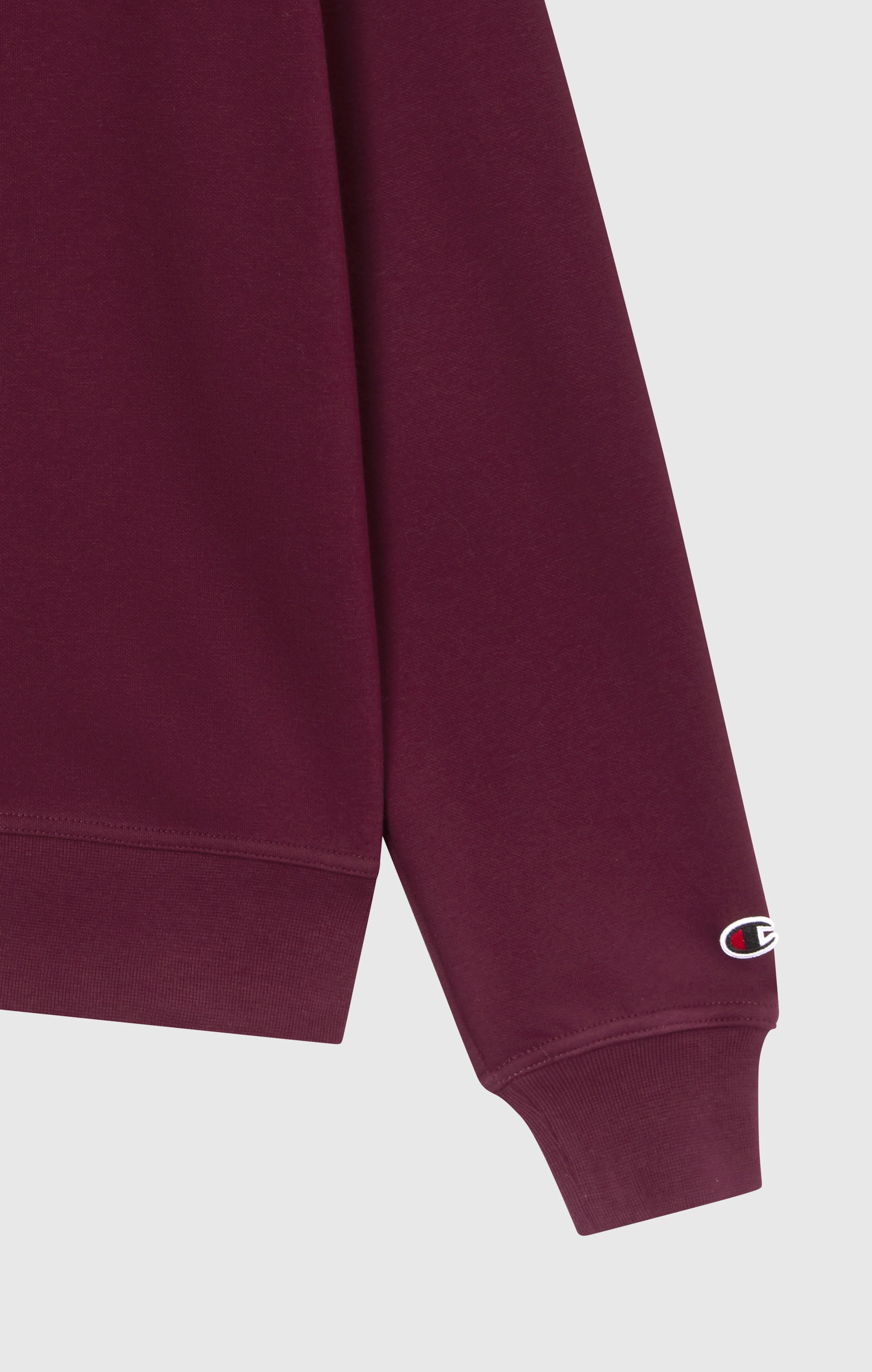 Men’s Fleece Crewneck Sweatshirt with Big Embroidered Logo Icons - Image 7