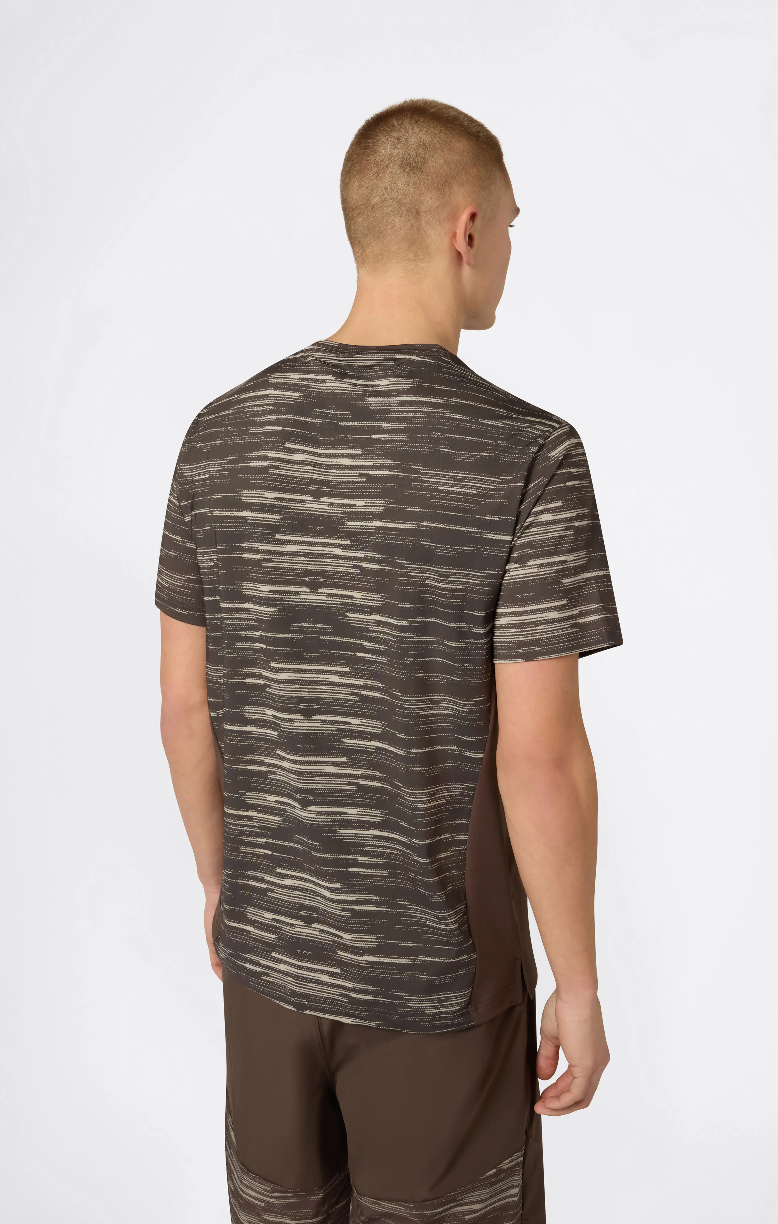 Training Quick-Dry Allover Print T-Shirt for Men - Image 4