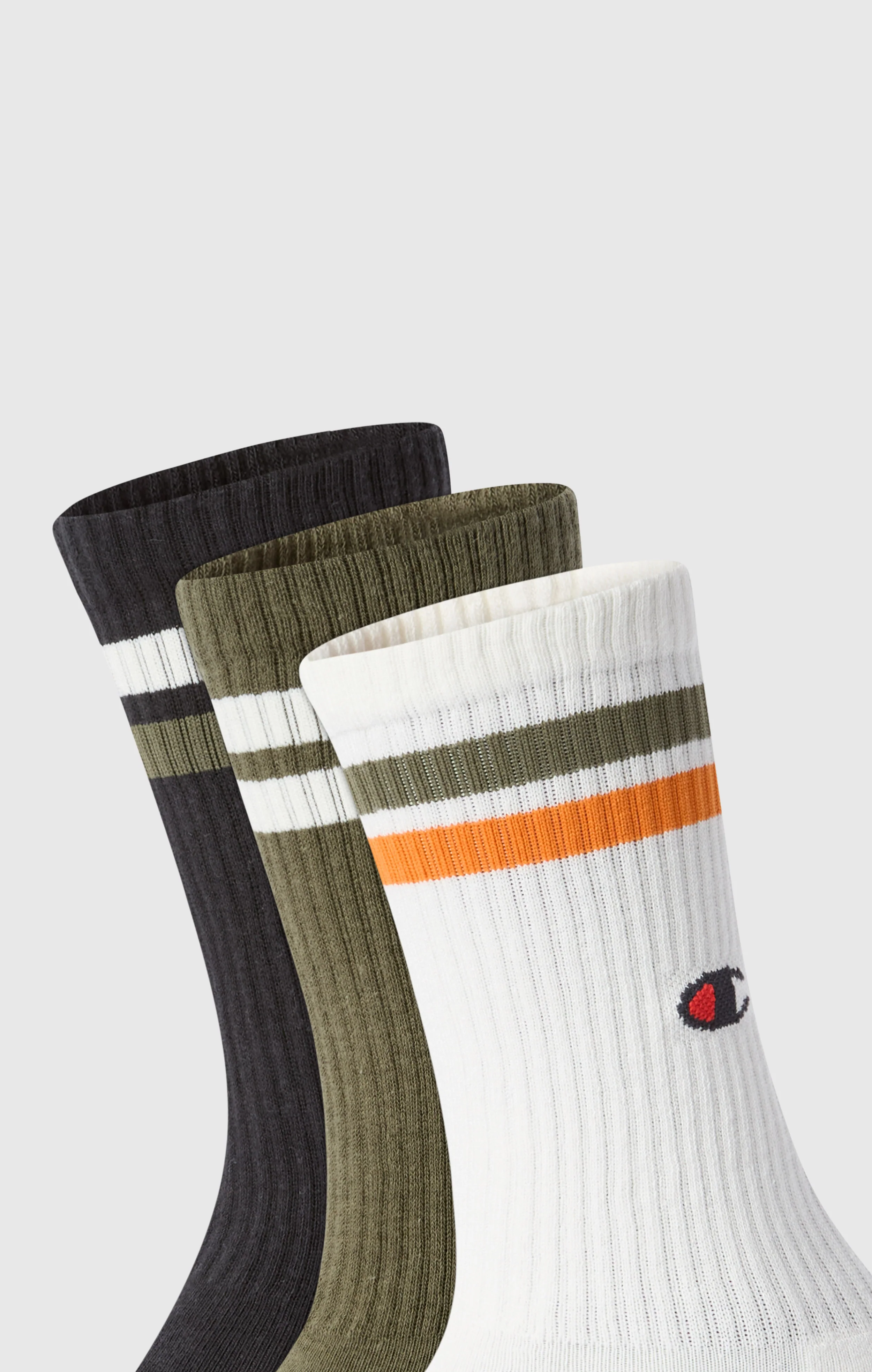 Triple Pack Crew Length Socks - Image 2
