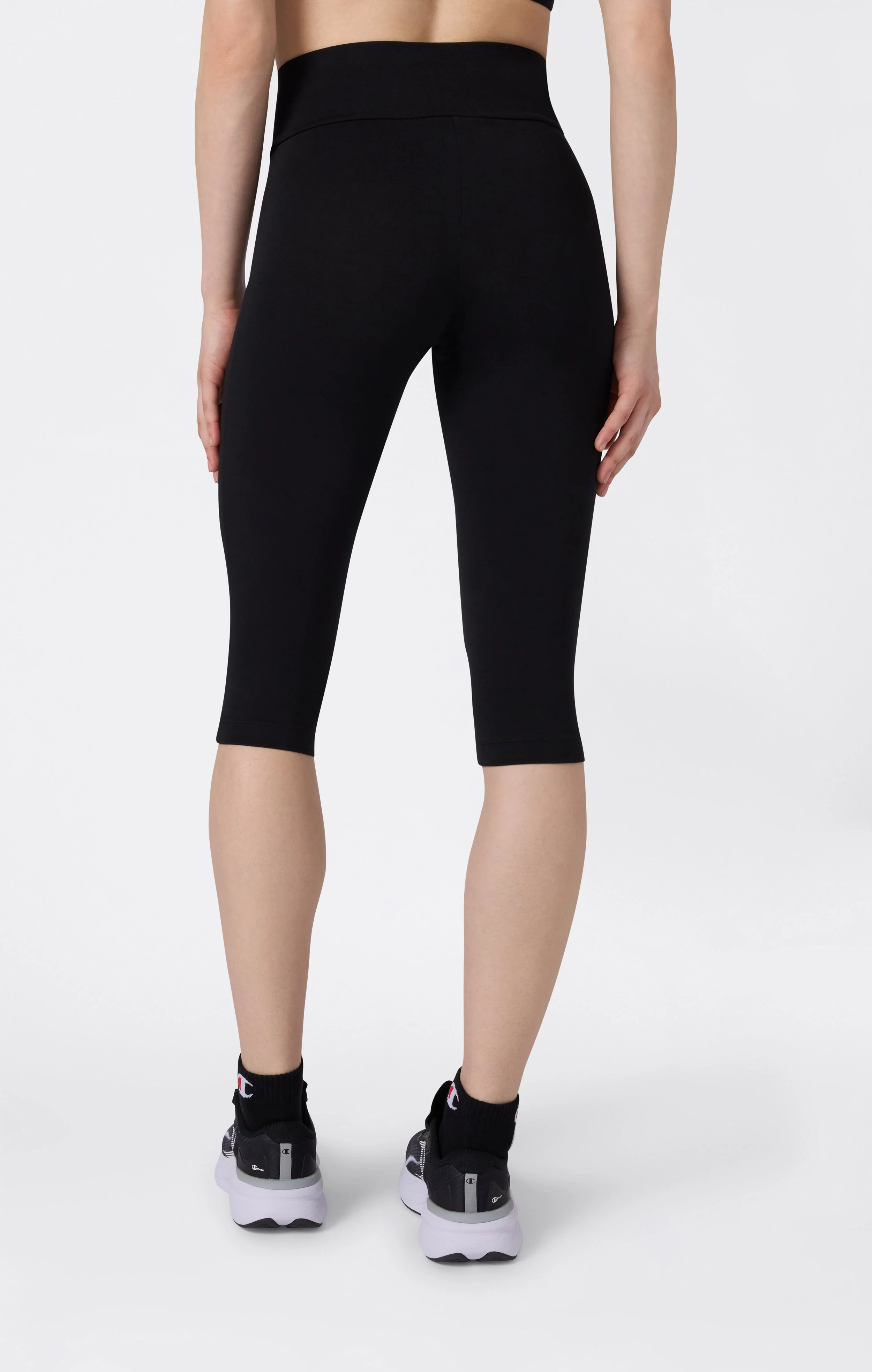 Women’s 3/4 Stretch Cotton Leggings Icons - Image 4
