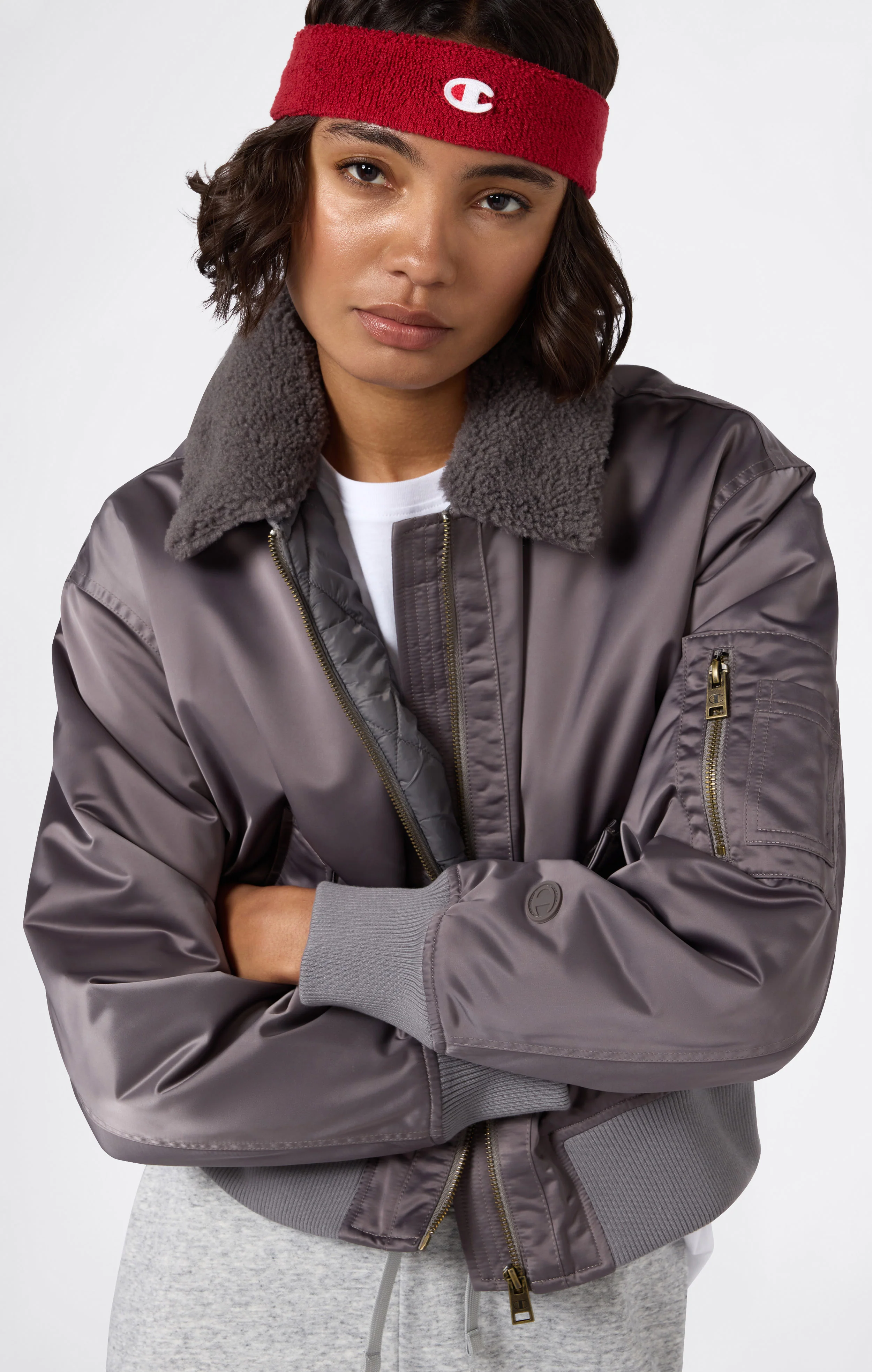 Women's Bomber Jacket - Image 3
