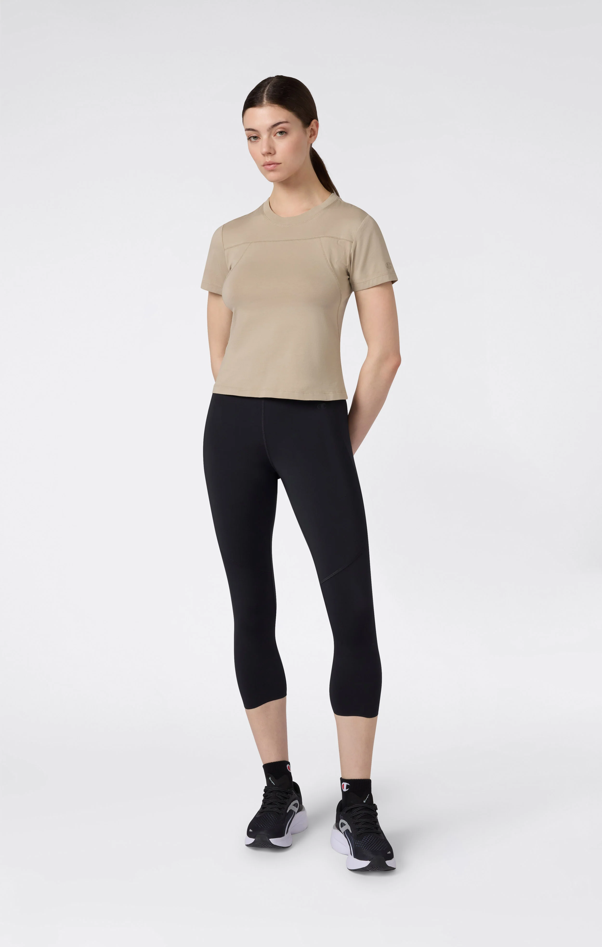 Women’s C-Tech Crewneck Sports T-Shirt - Image 2