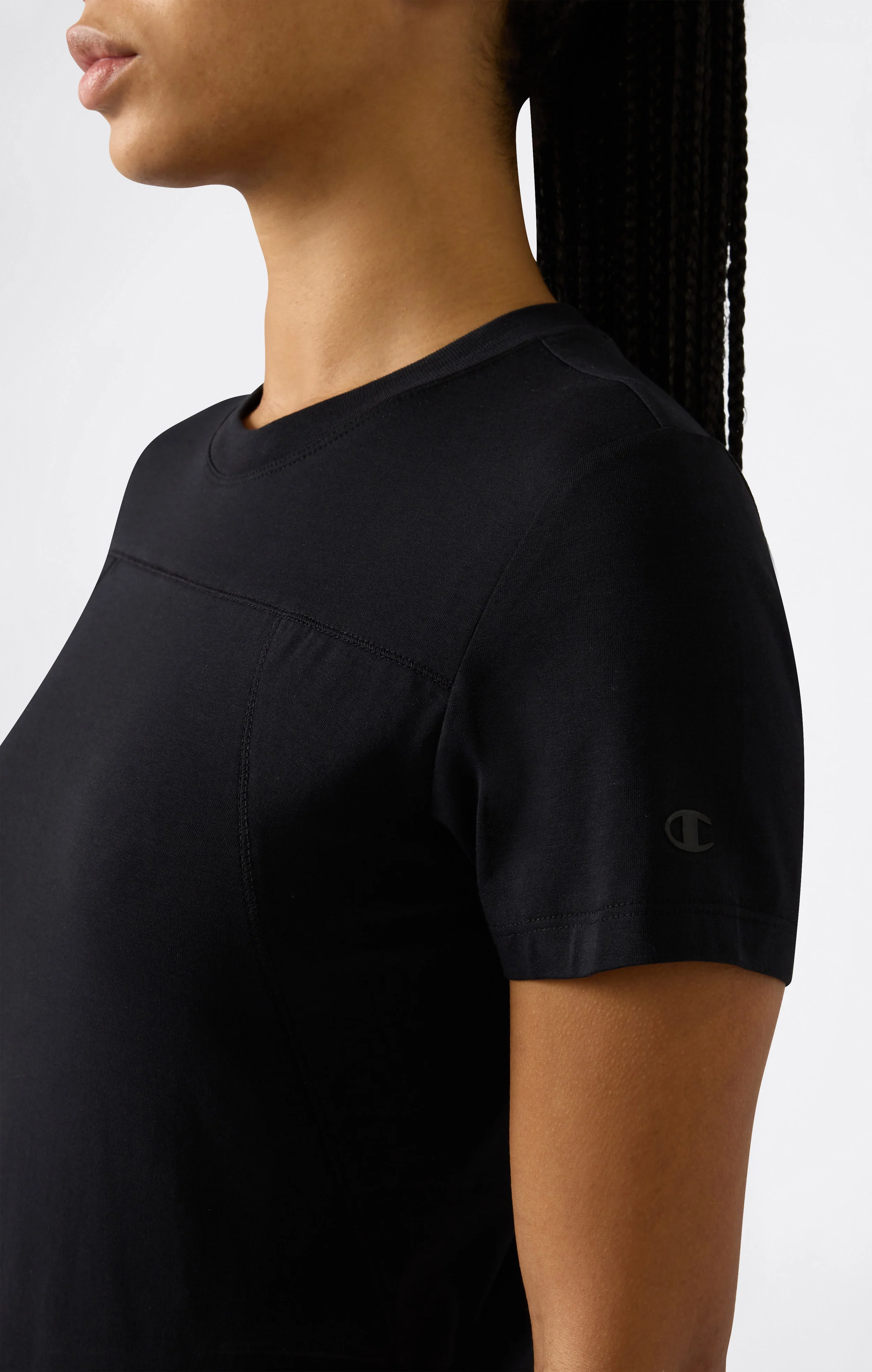 Women’s C-Tech Crewneck Sports T-Shirt - Image 2