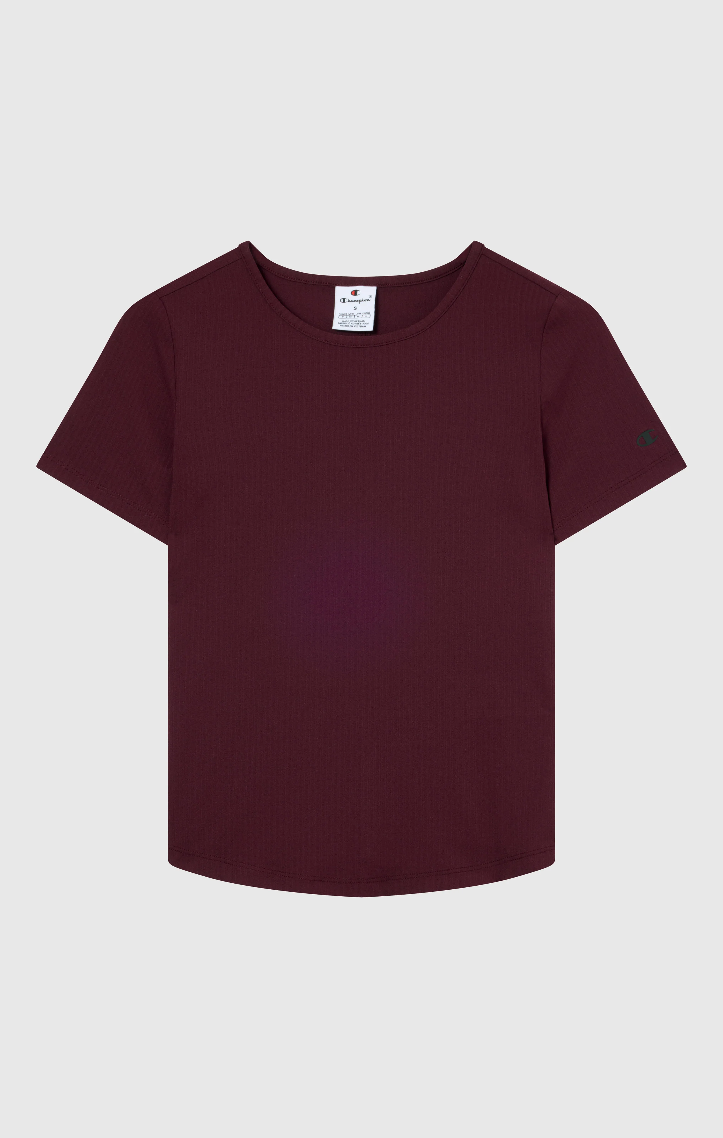 Women's Ribbed Slim Fit C-Tech T-Shirt - Image 6