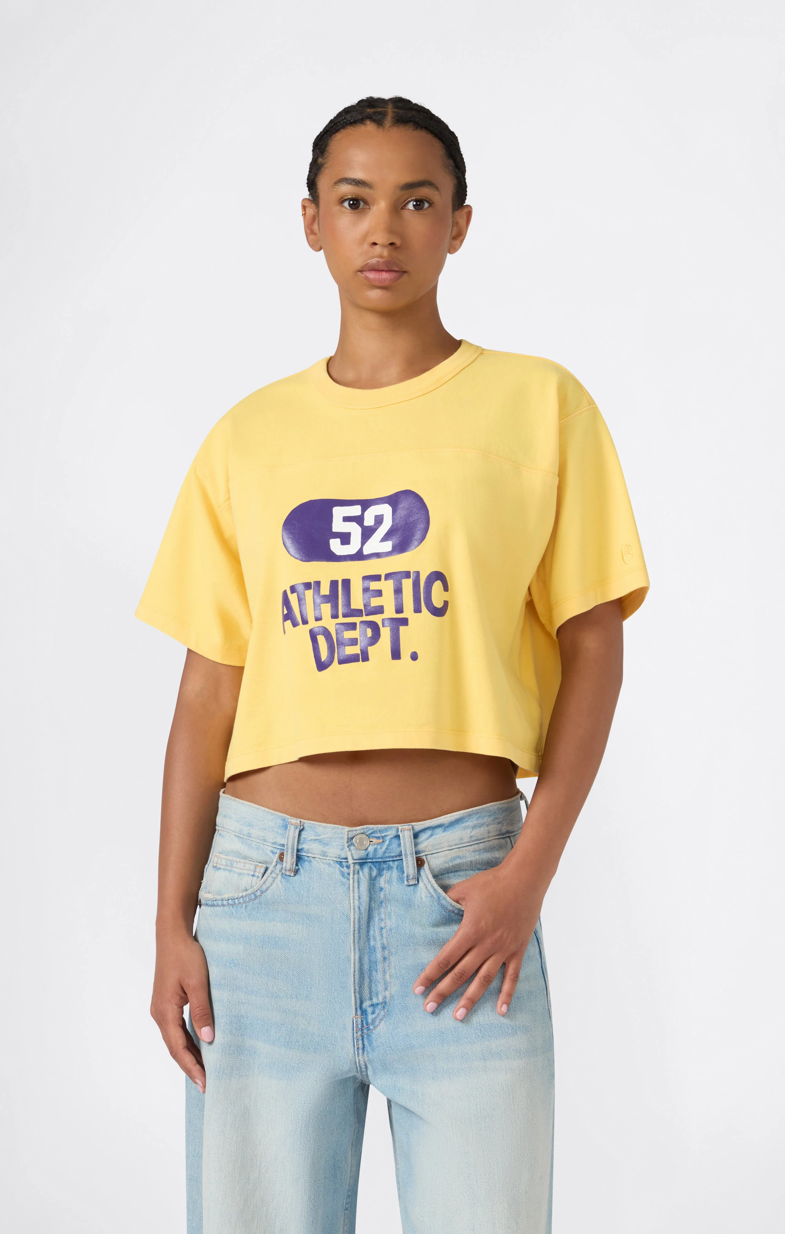 Women’s Cropped Crewneck T-Shirt Time Capsule