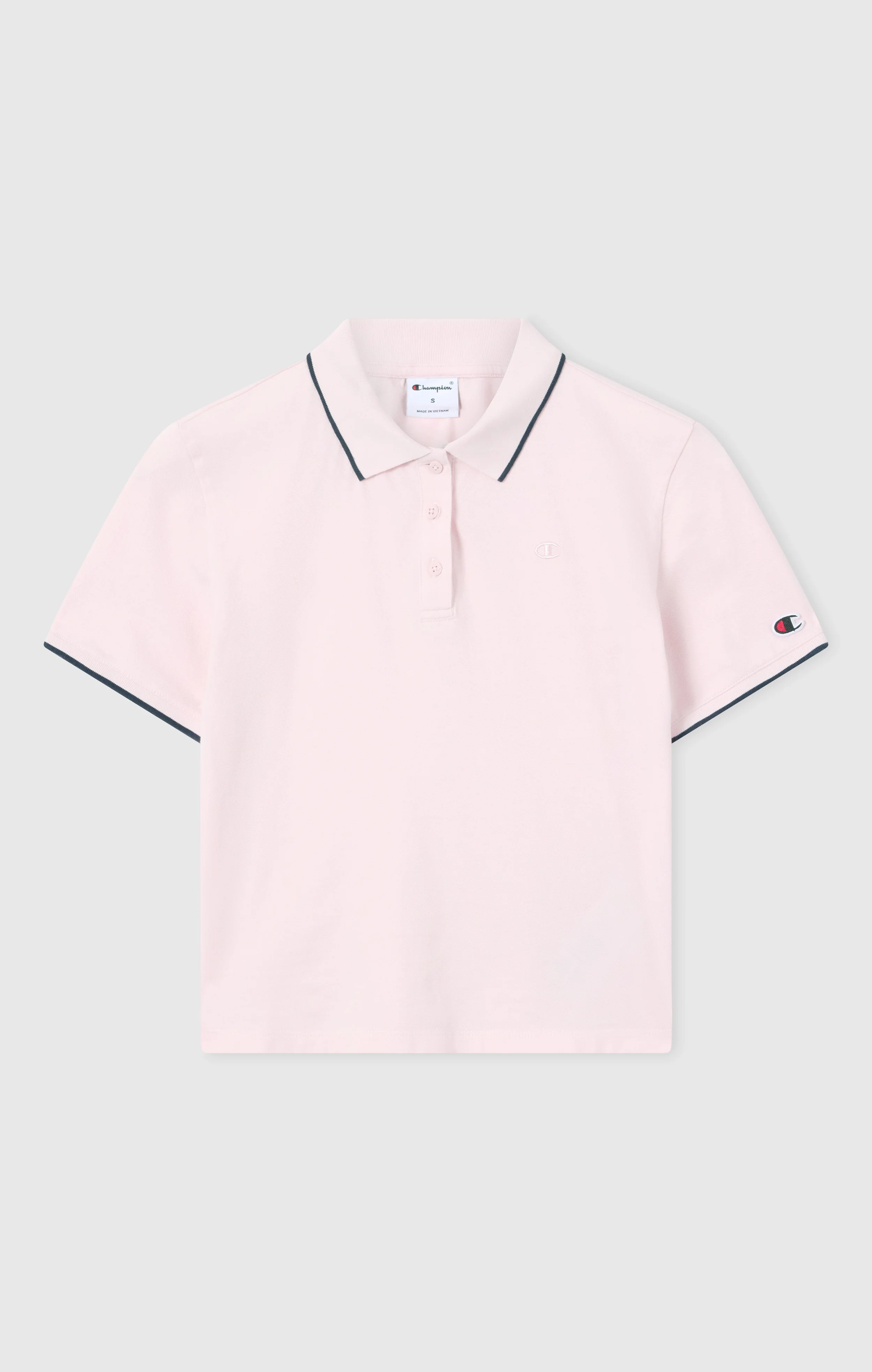 Women’s Cropped Polo Shirt - Image 5
