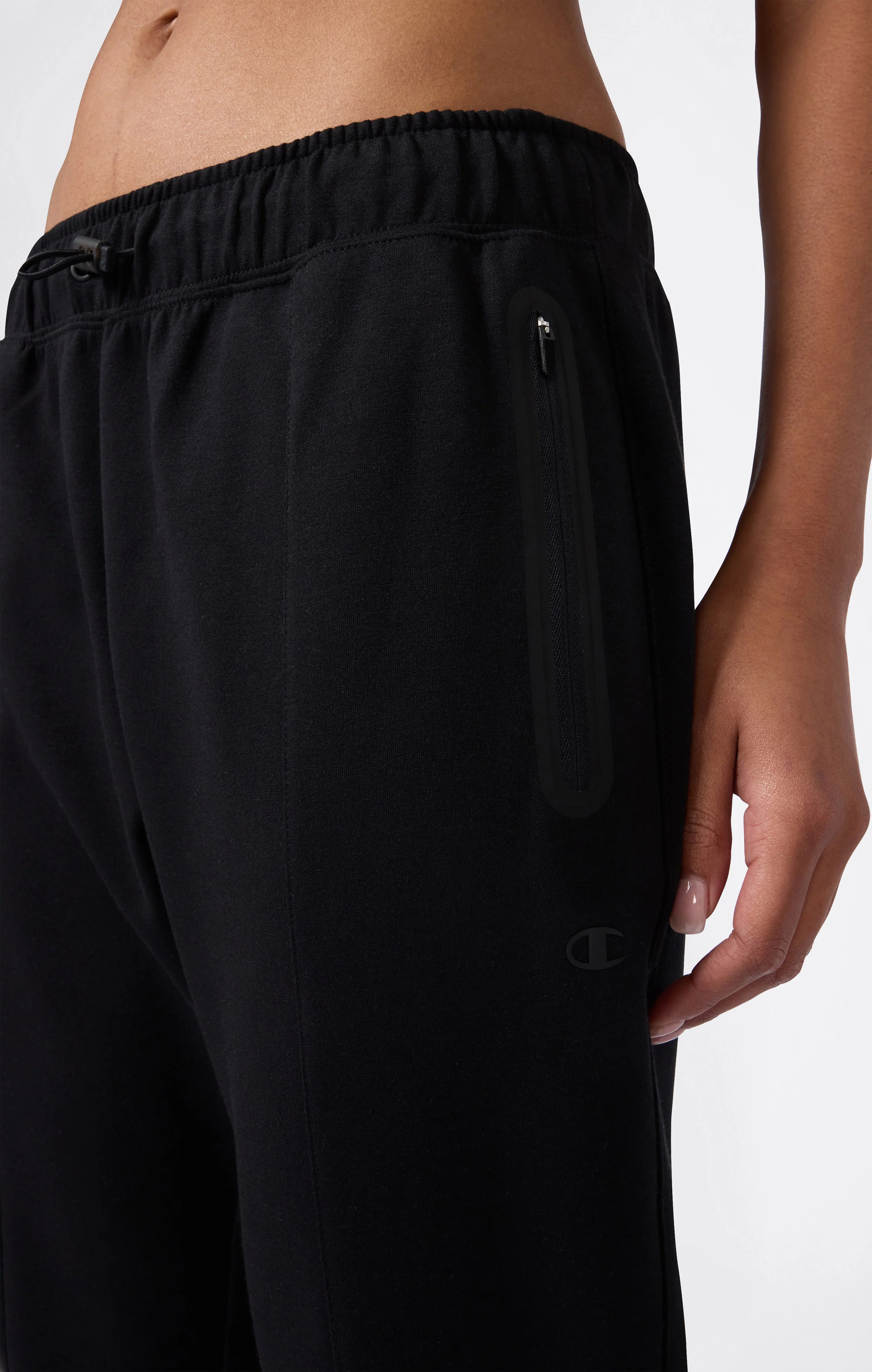 Women’s Cuffed Slim Fit Pants with Zip Pockets C-Tech - Image 3