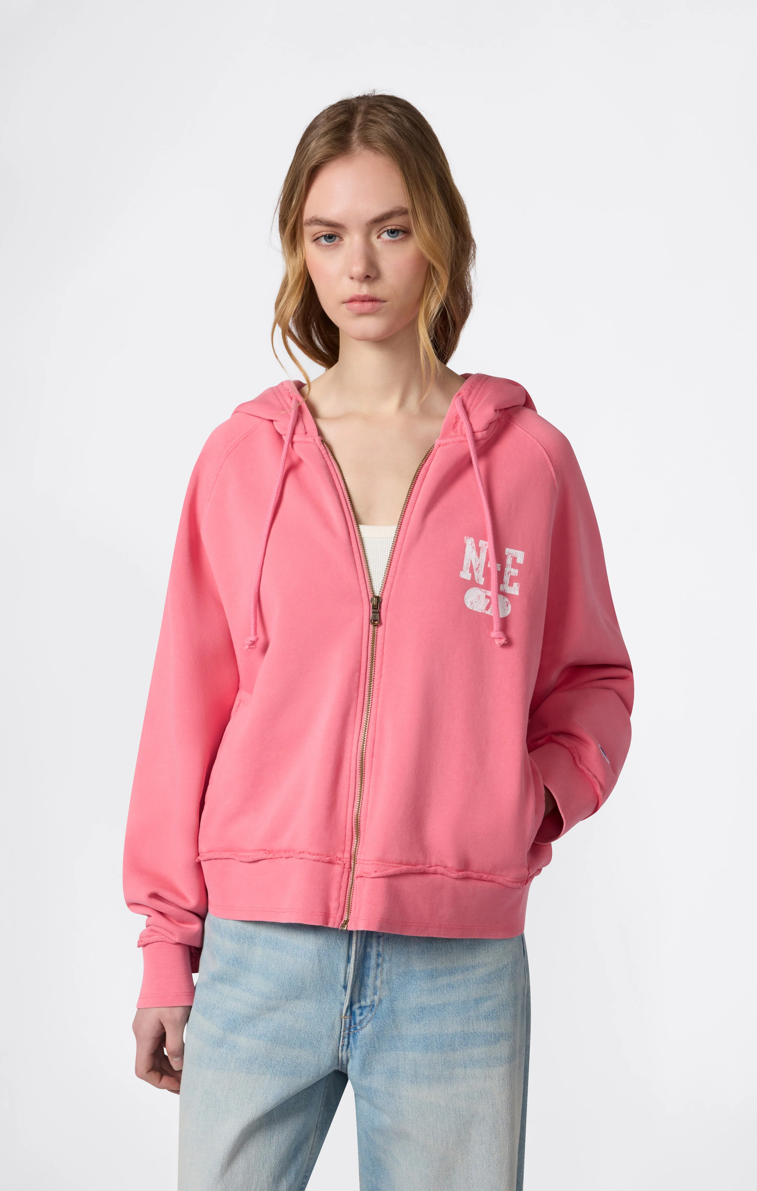 Women’s East West Hooded Full Zip Sweatshirt