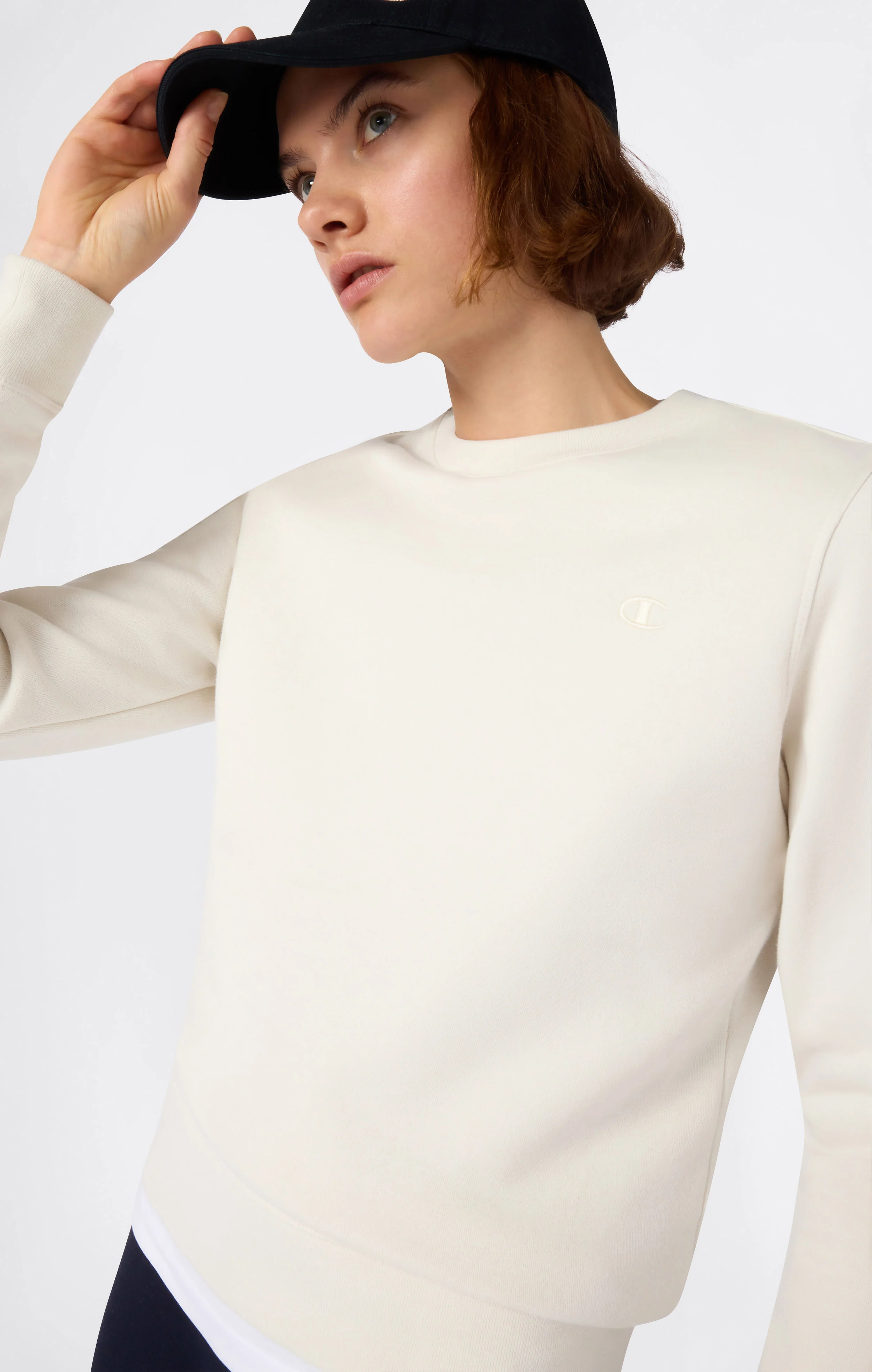 Women’s Fleece Crewneck Sweatshirt Icons