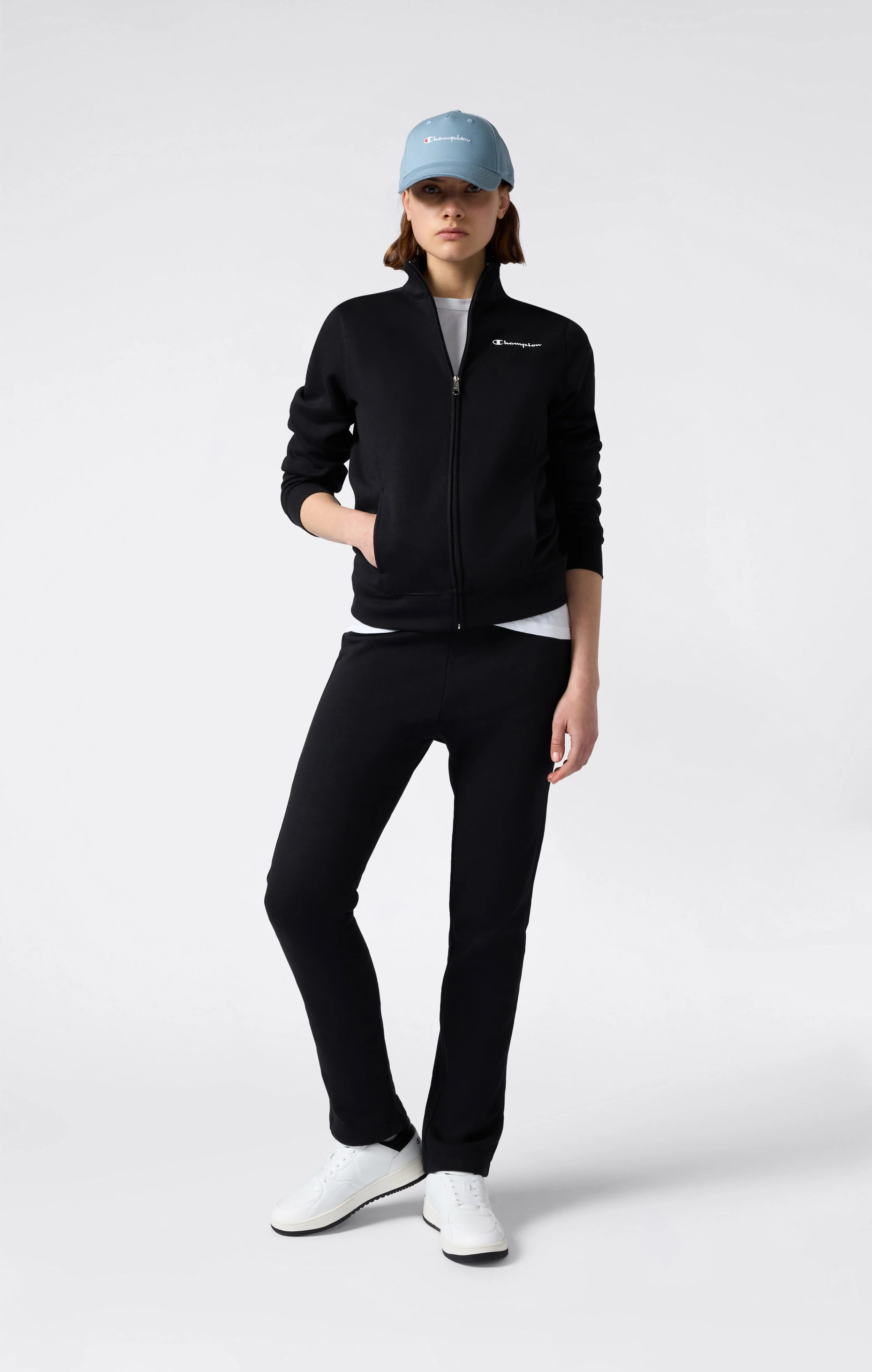 Women's Fleece Full Zip Suit Sweatsuits - Image 3
