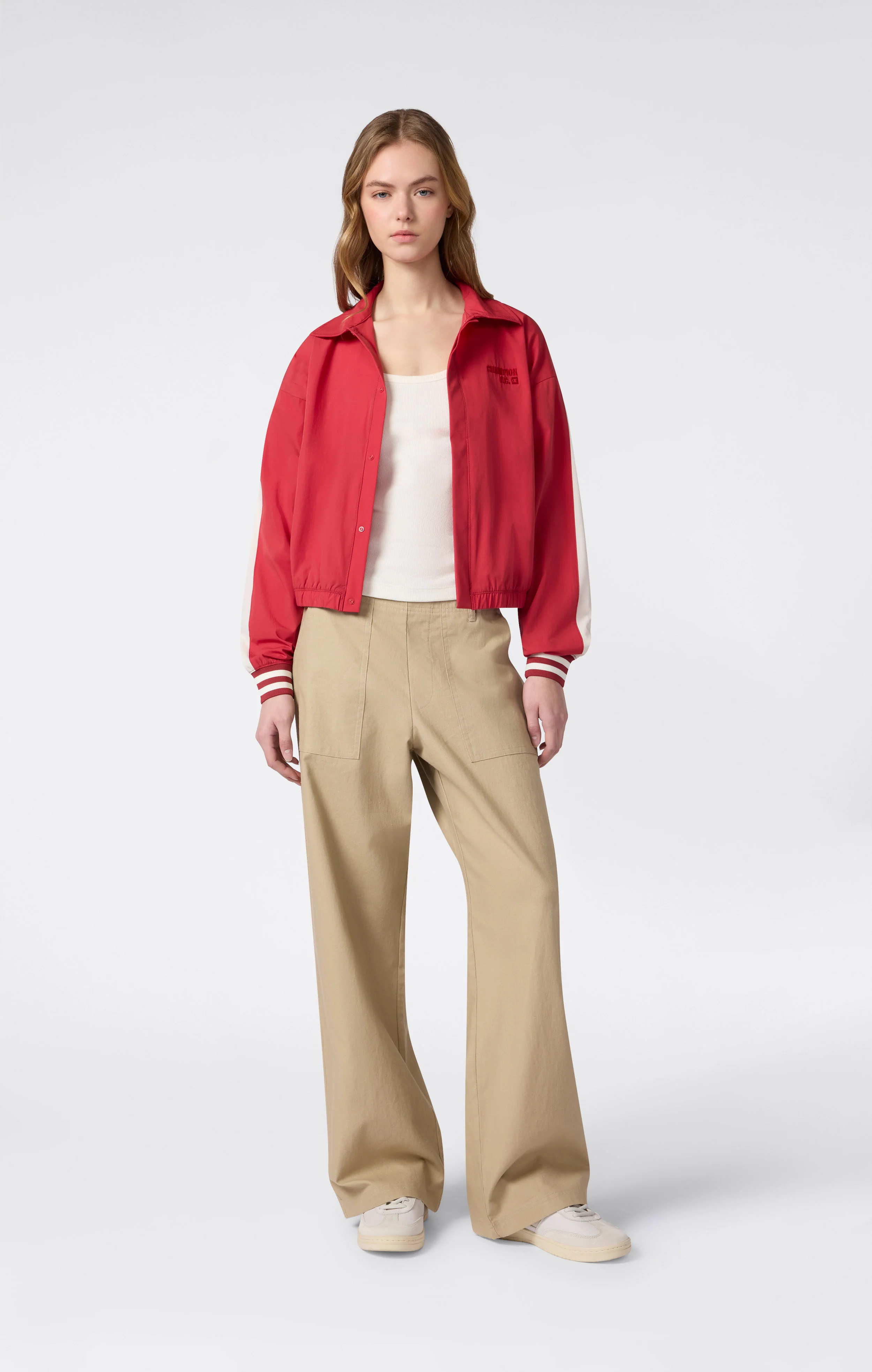 Women’s Full Zip Bomber Jacket - Image 2
