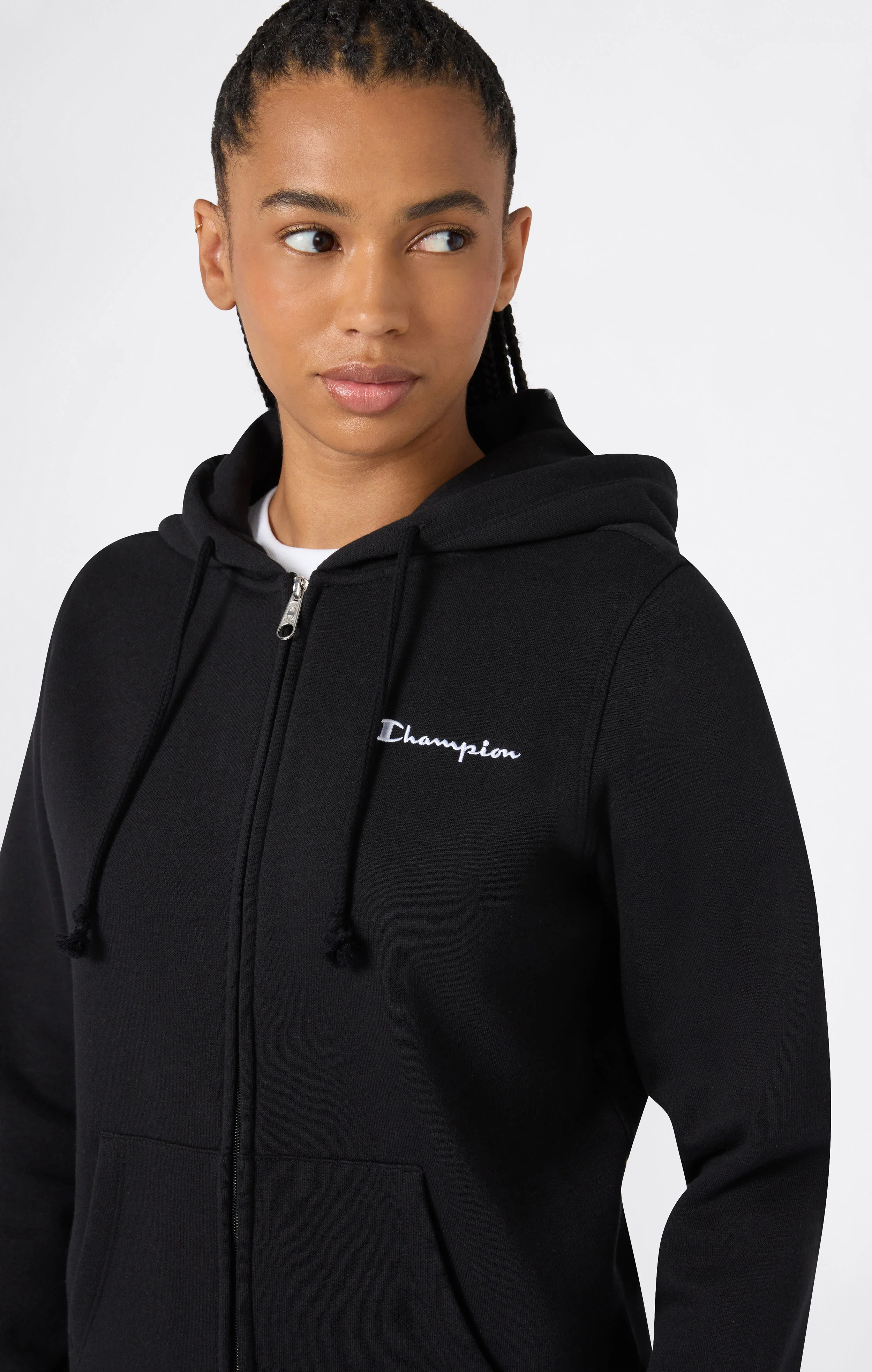 Women's Full Zip Fleece Hoodie Icons - Image 3