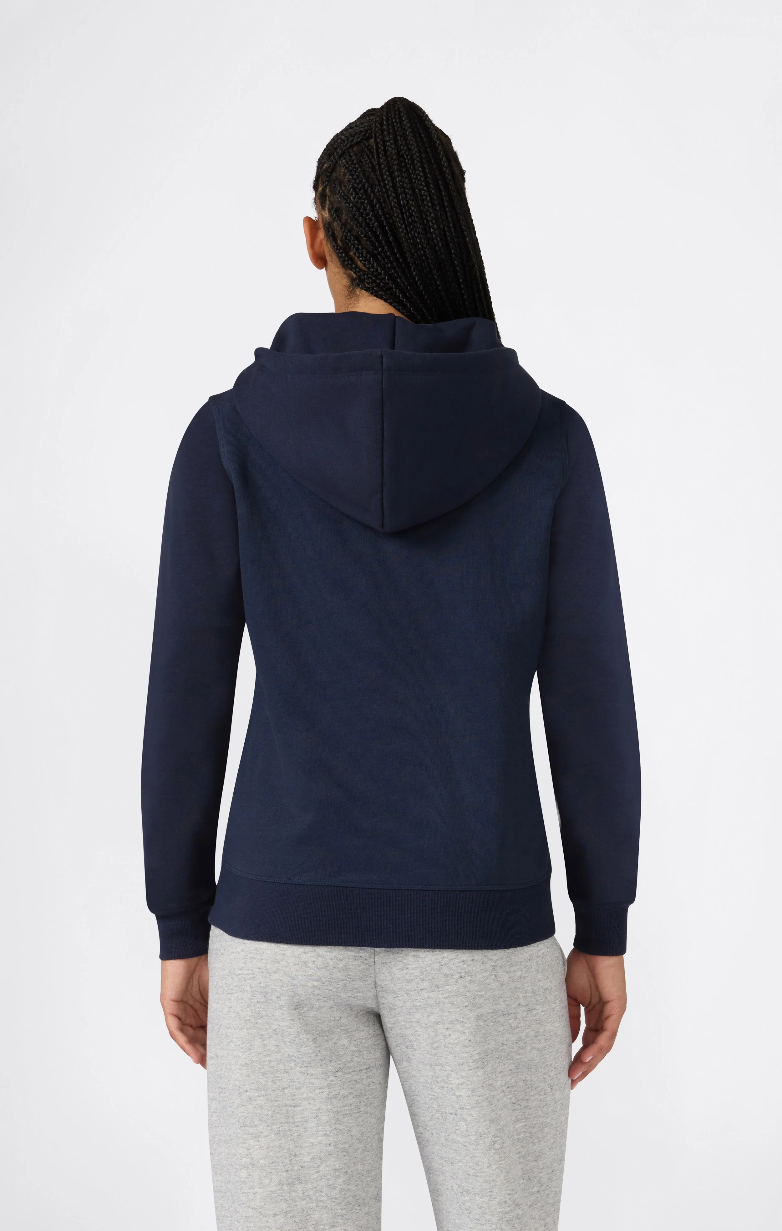 Women's Full Zip Fleece Hoodie Icons - Image 4