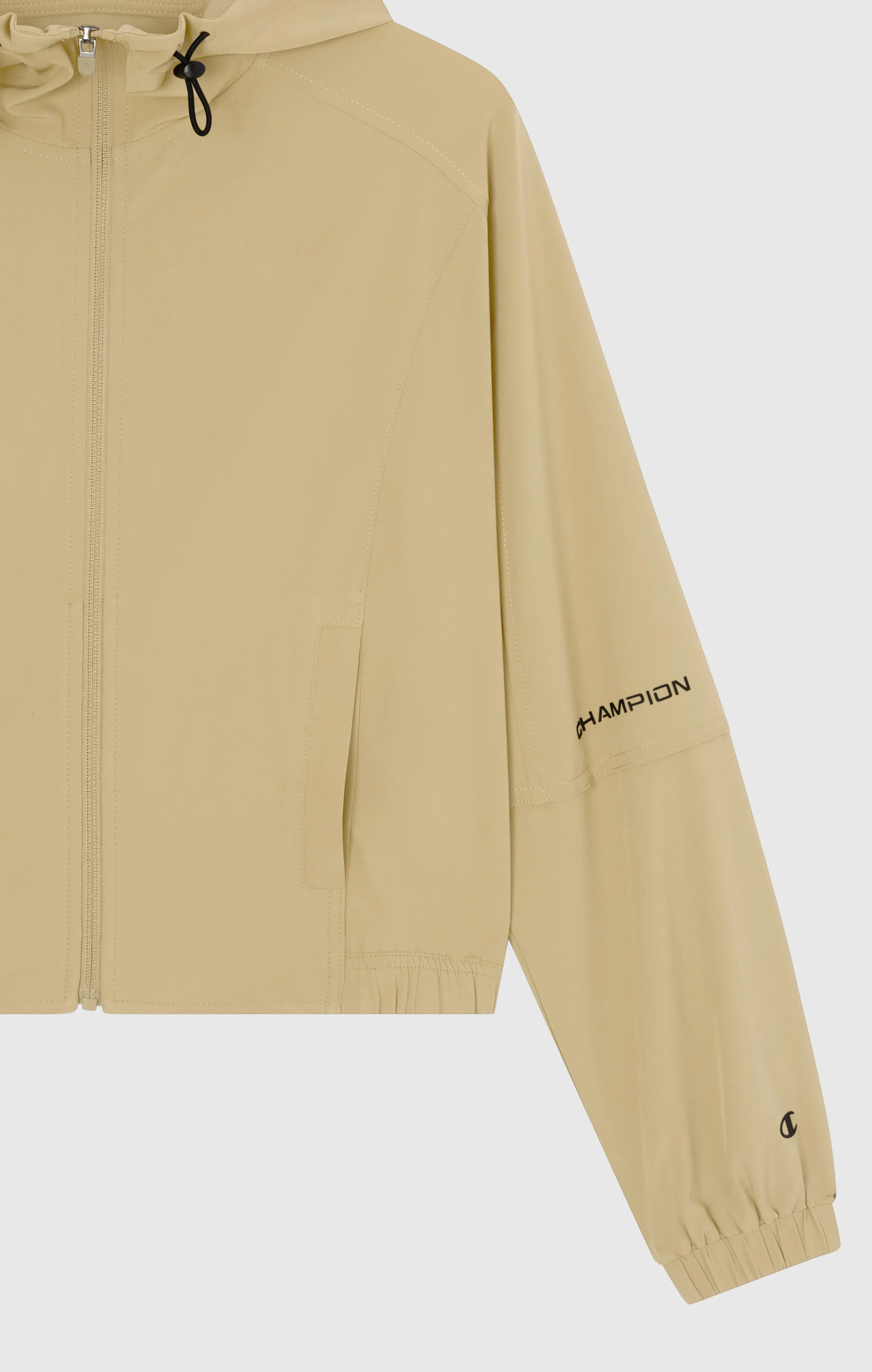 Women’s Full Zip Hooded Jacket in Stretch Fabric - Image 6