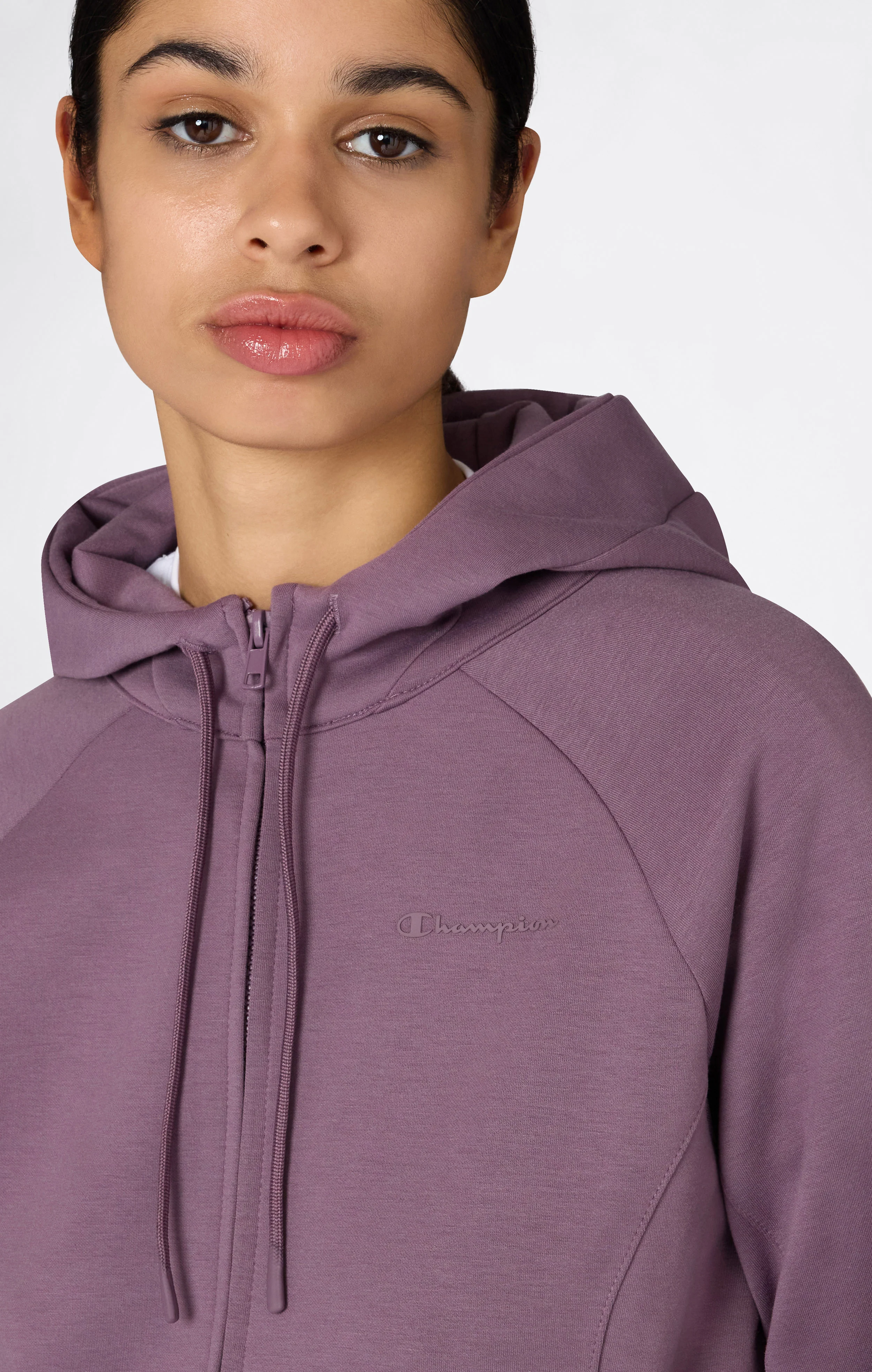 Women’s Full Zip Interlock Hoodie - Image 2