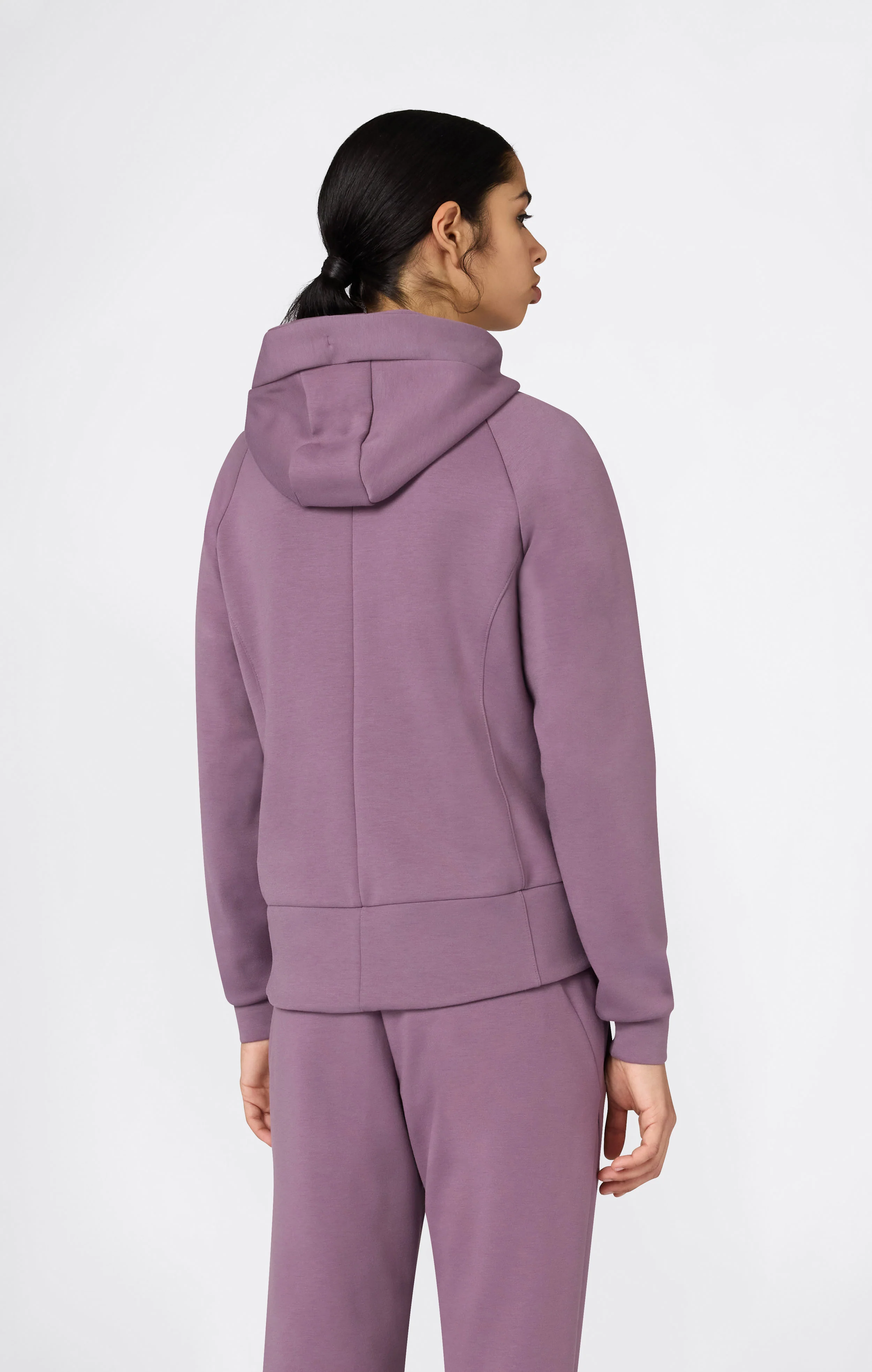 Women’s Full Zip Interlock Hoodie - Image 3