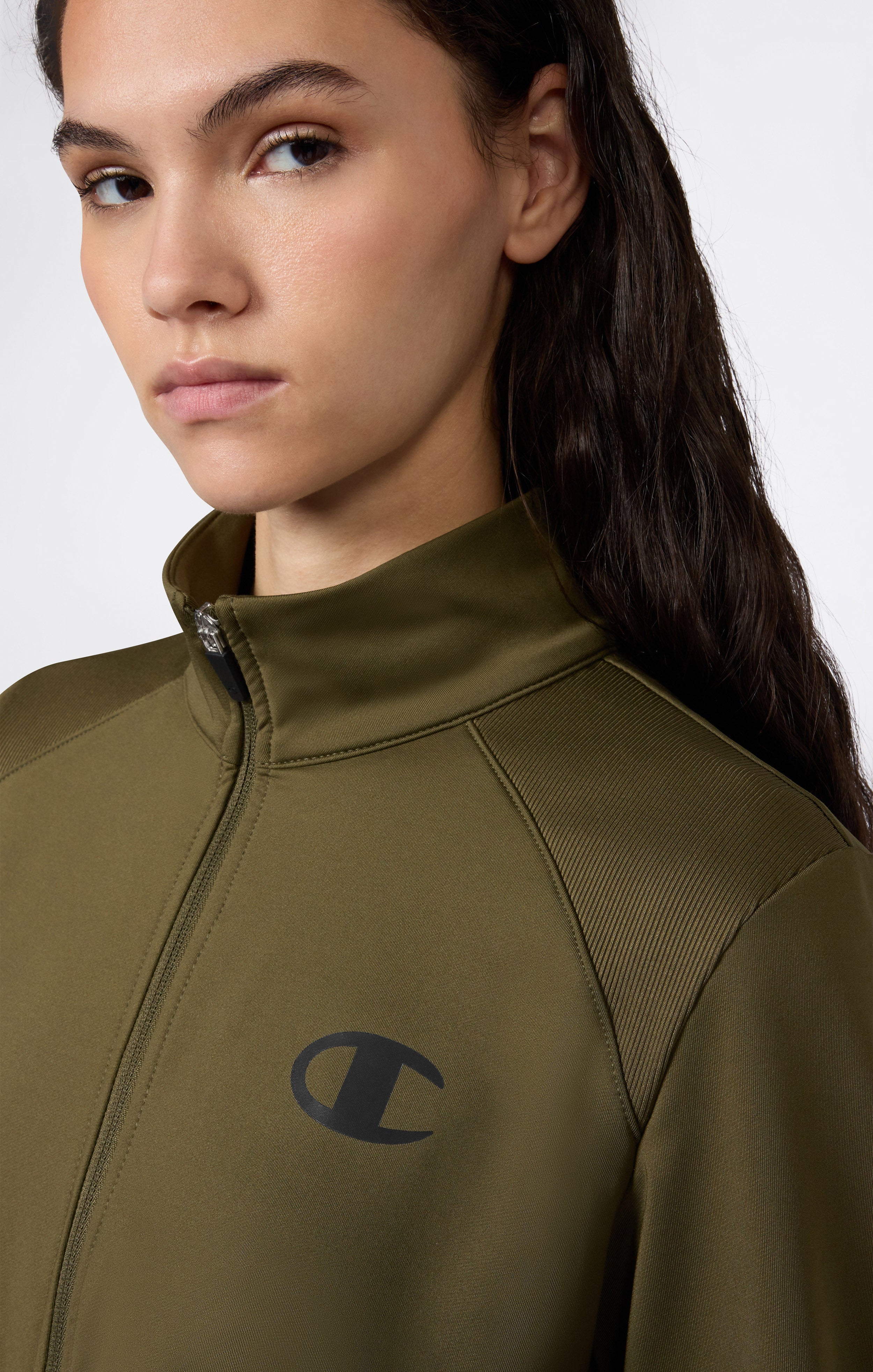 Women’s Full Zip Sweatshirt in Soft Fabric - Image 2