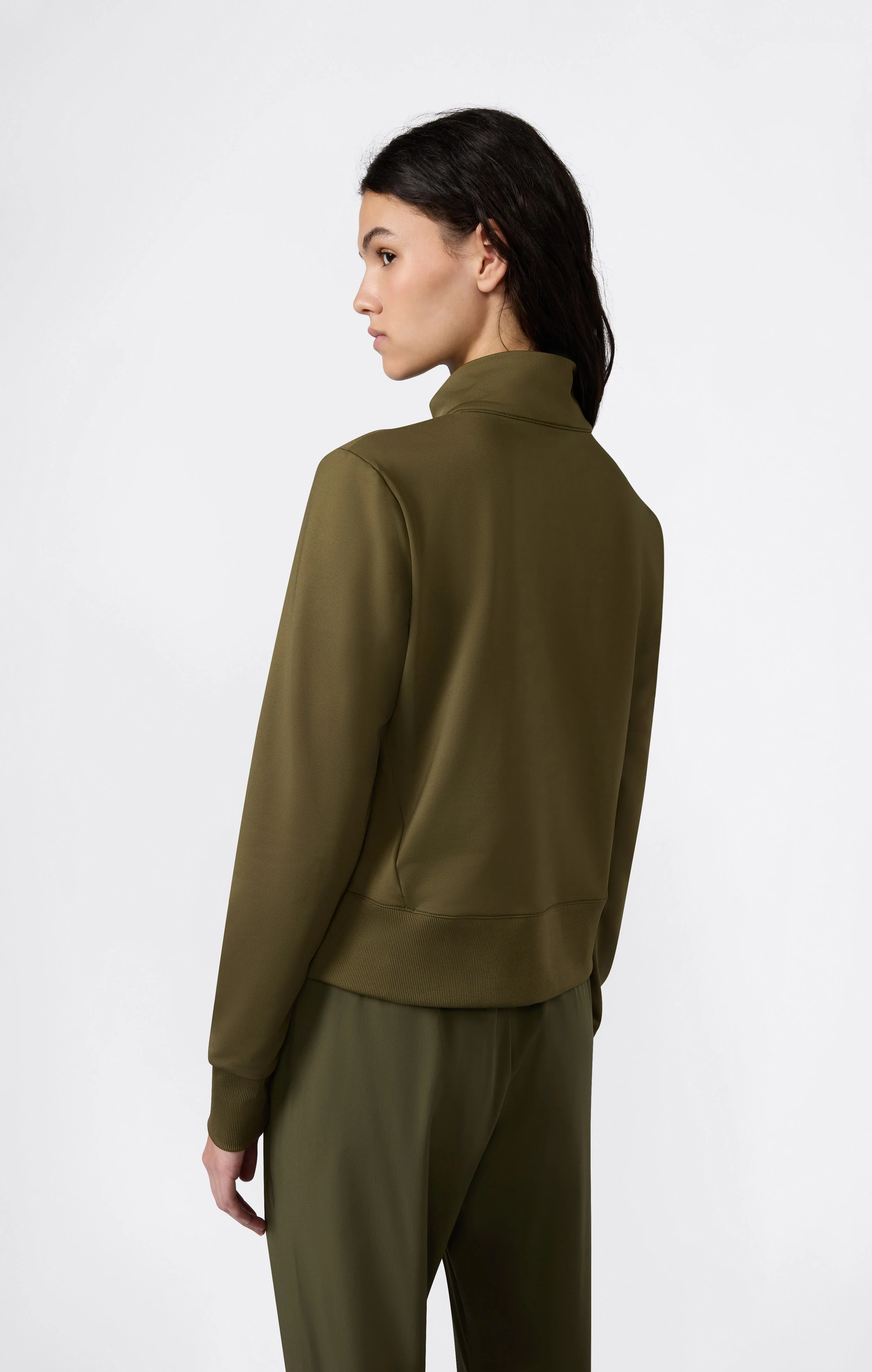 Women’s Full Zip Sweatshirt in Soft Fabric - Image 3