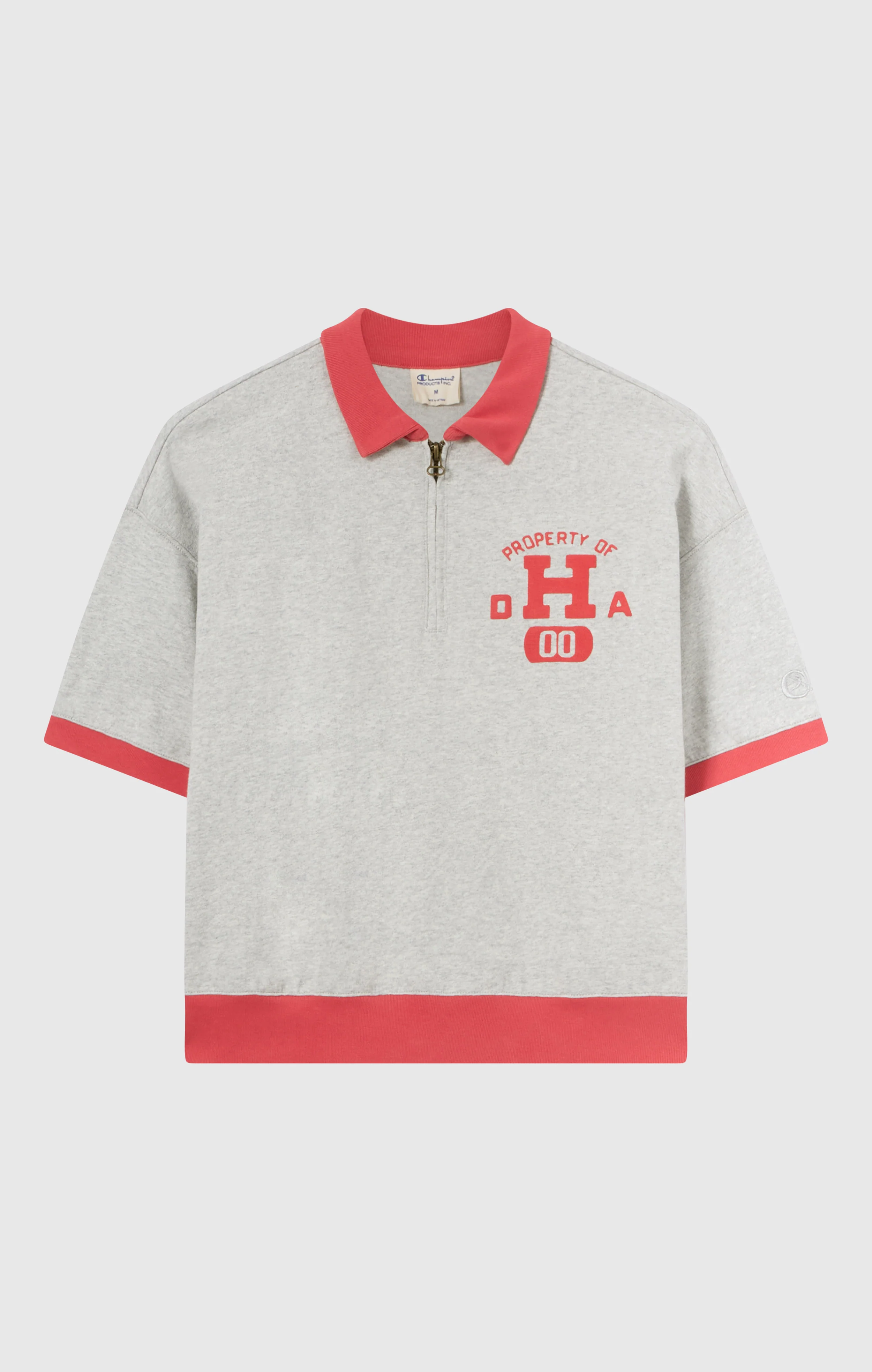 Women’s Half Zip Polo T-Shirt Time Capsule - Image 5