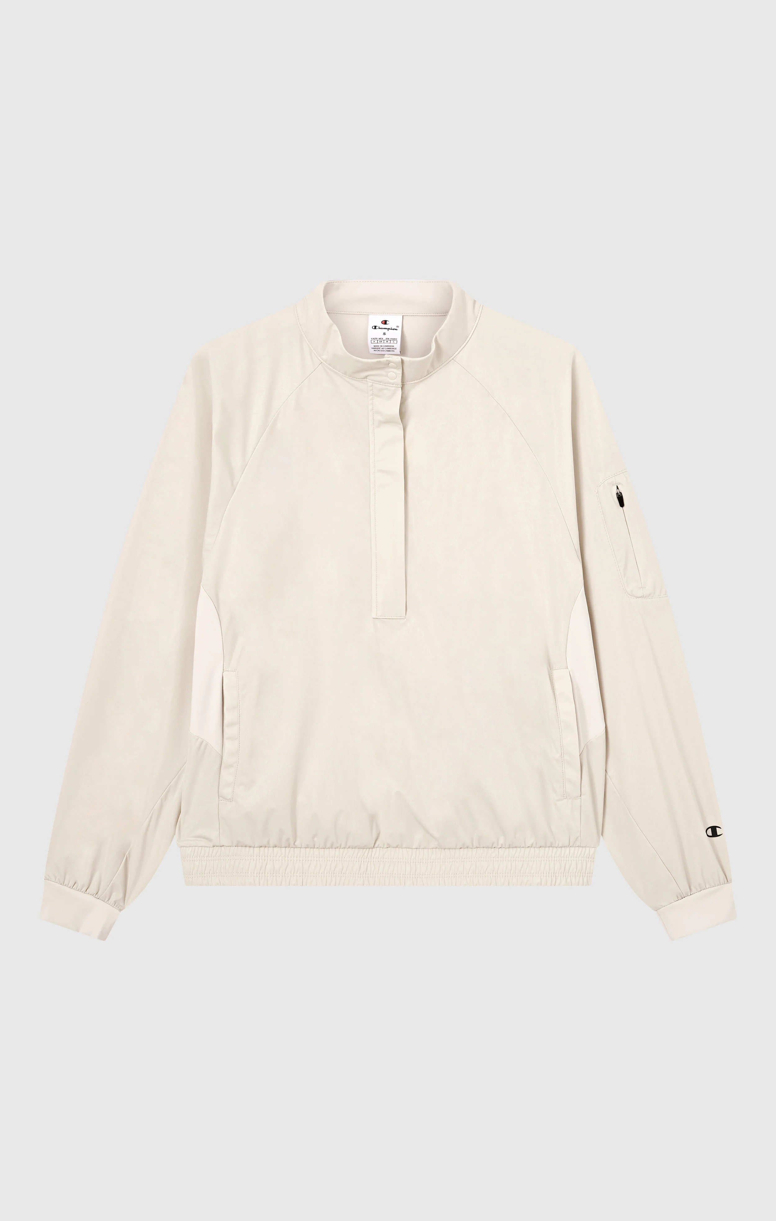 Women’s Half Zip Ultra Light Woven Top - Image 6