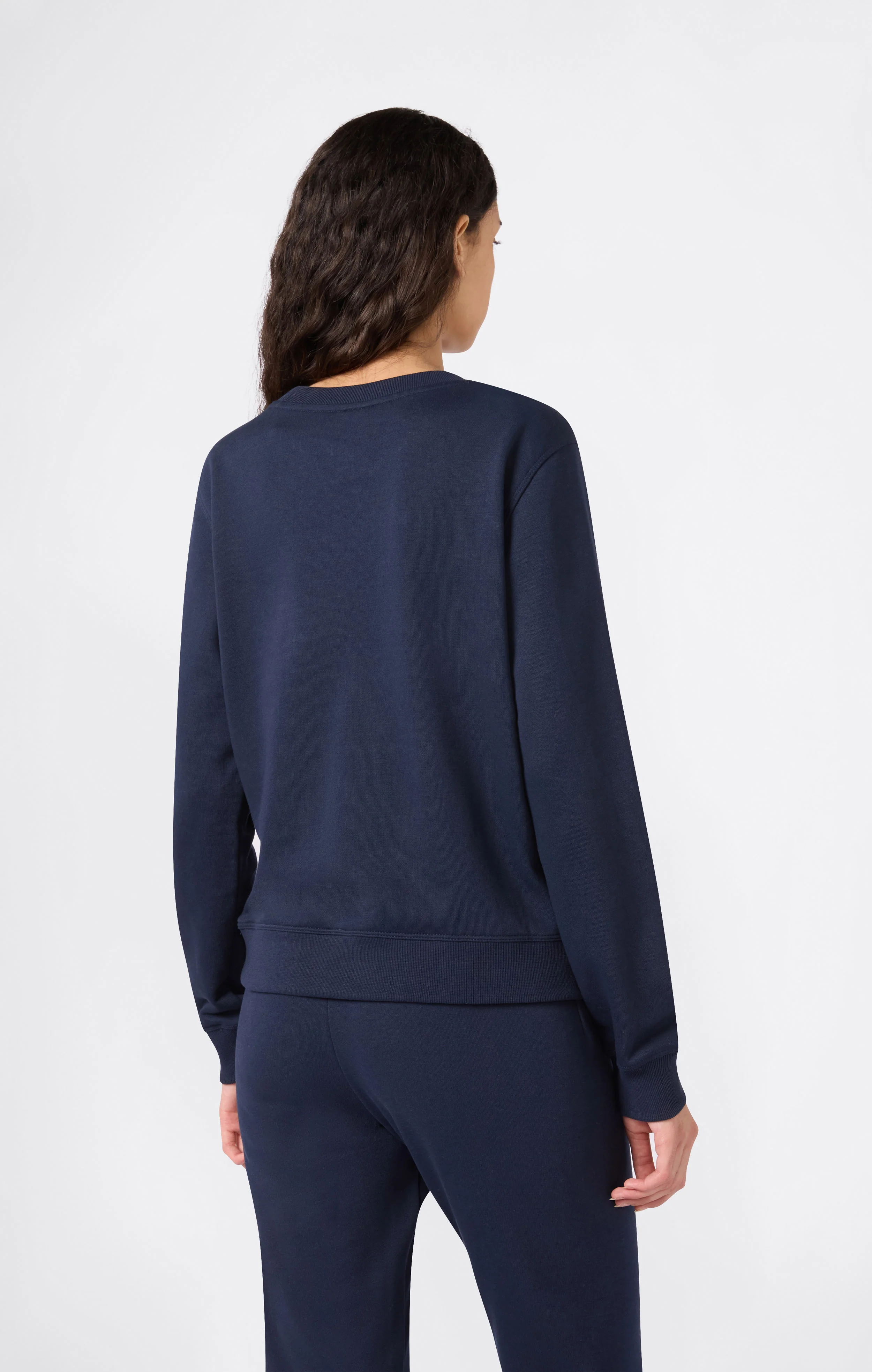 Women’s Lightweight Crewneck Sweatshirt with Maxi Printed Logo - Image 4
