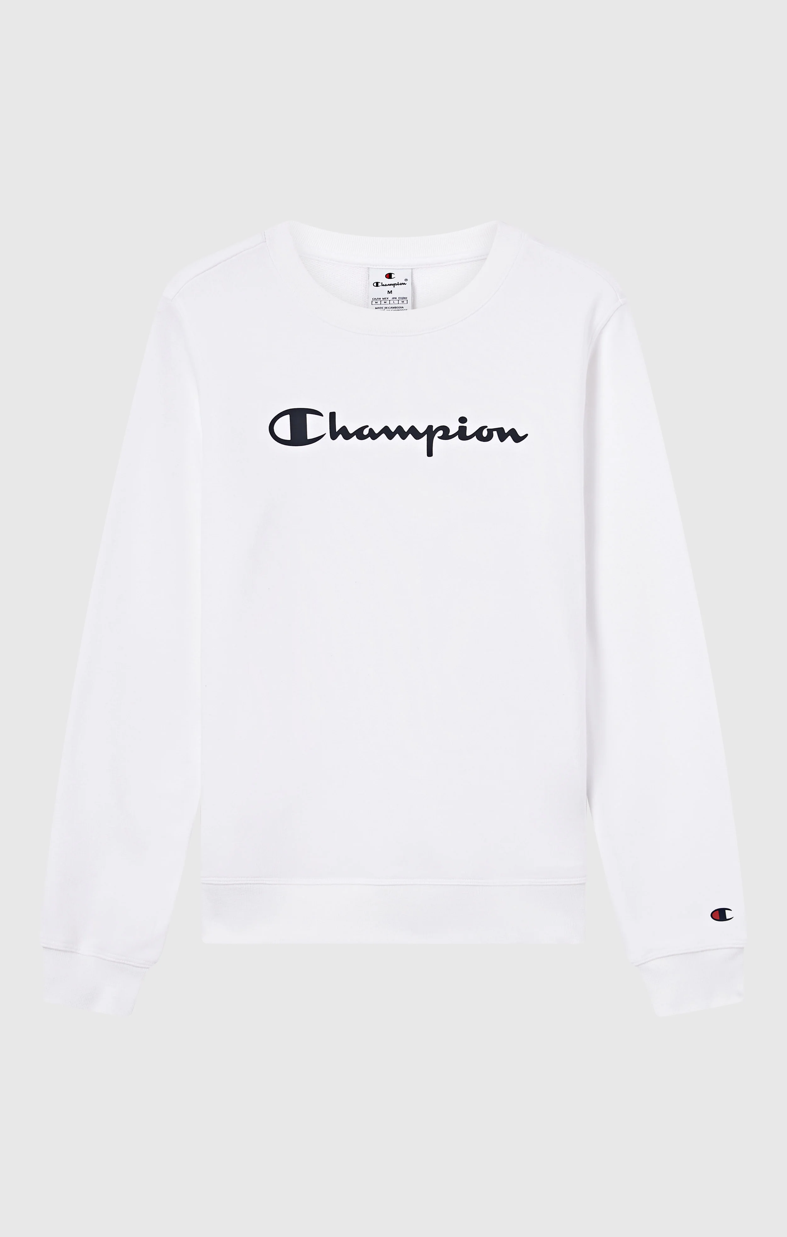 Women’s Lightweight Crewneck Sweatshirt with Maxi Printed Logo - Image 5