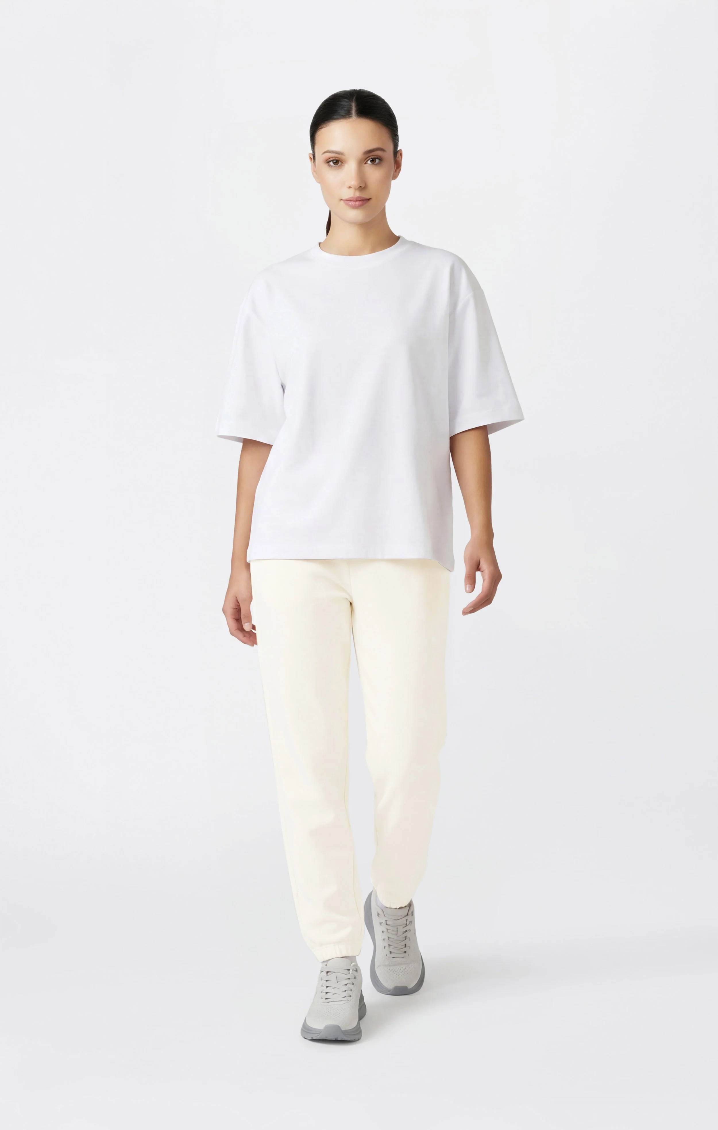 Women’s Lightweight Elastic Cuff Joggers Icons - Image 2