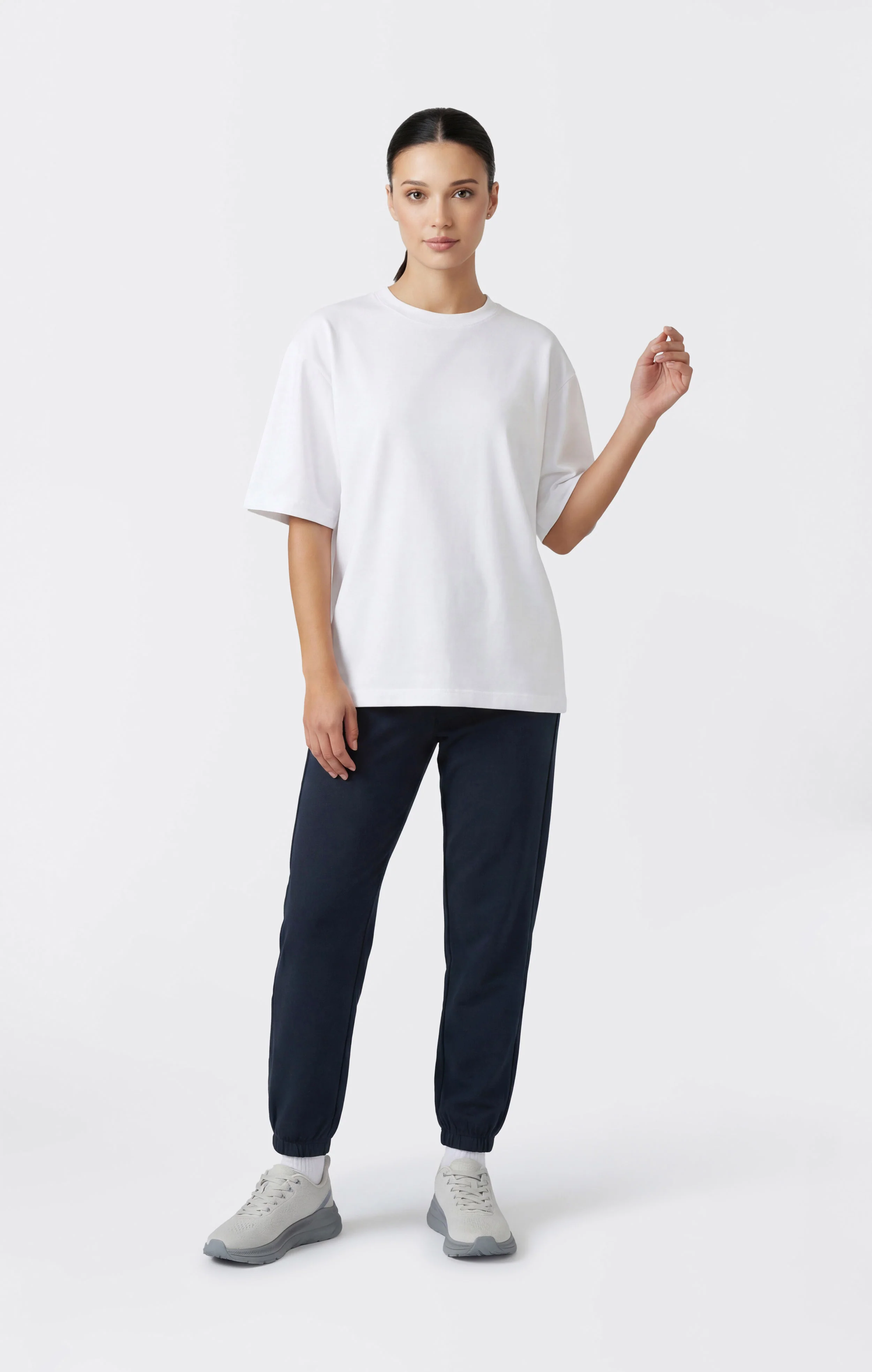 Women’s Lightweight Elastic Cuff Joggers Icons - Image 2